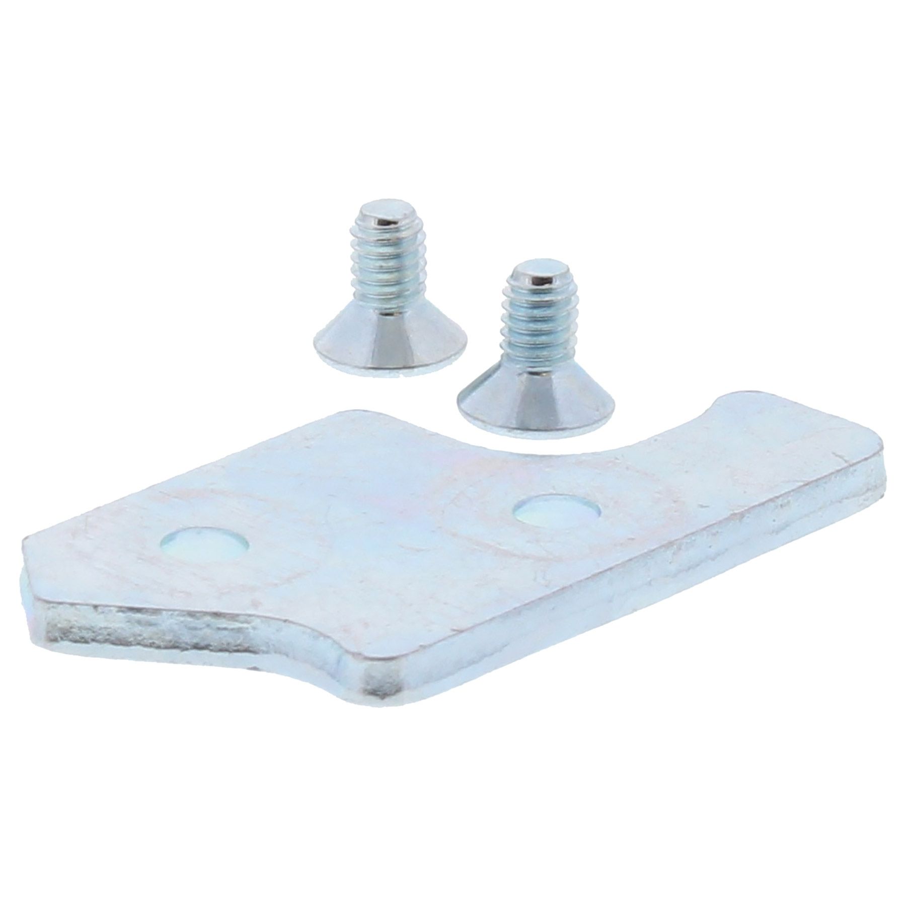 Syring Stahlplatte 3 mm DIN links für große Falzluft, Maschine, Schraube