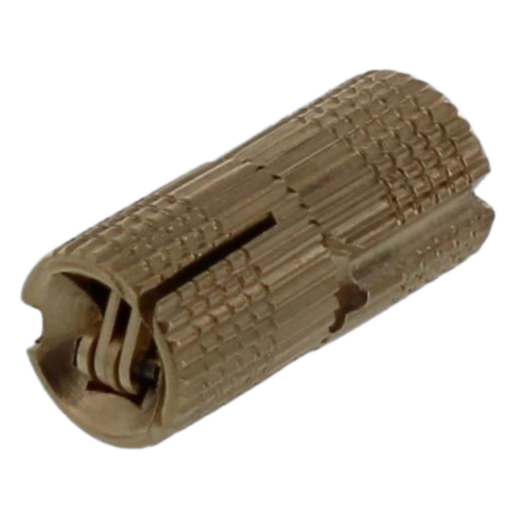 4x ToniTec® Einbohrscharnier unsichtbar Exakt Zylinder Scharnier Möbelband messing 12 mm, Adapter, Elektronik