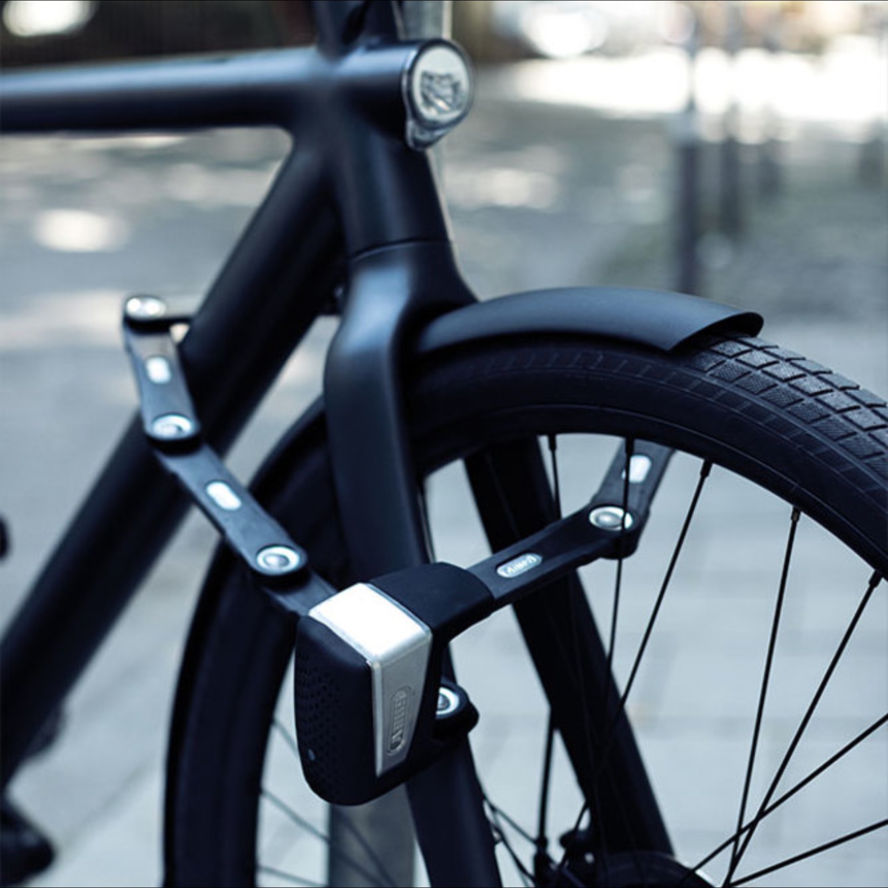 ABUS BORDO™ One Smartes Fahrradschloss 6500A/110 BK SH, Maschine, Rad, Fahrrad, Transport, Fahrzeug