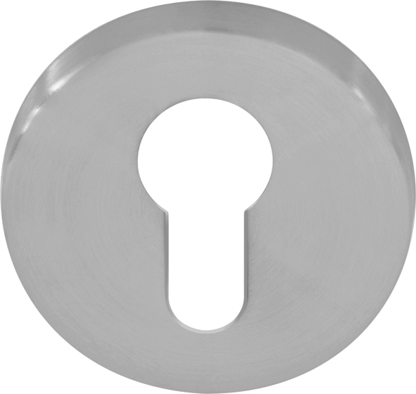 Ogro Schlüsselrosette rund Gewinde OGRO Nr. PR 6612 PZ Edelstahl Rostfrei, Teller