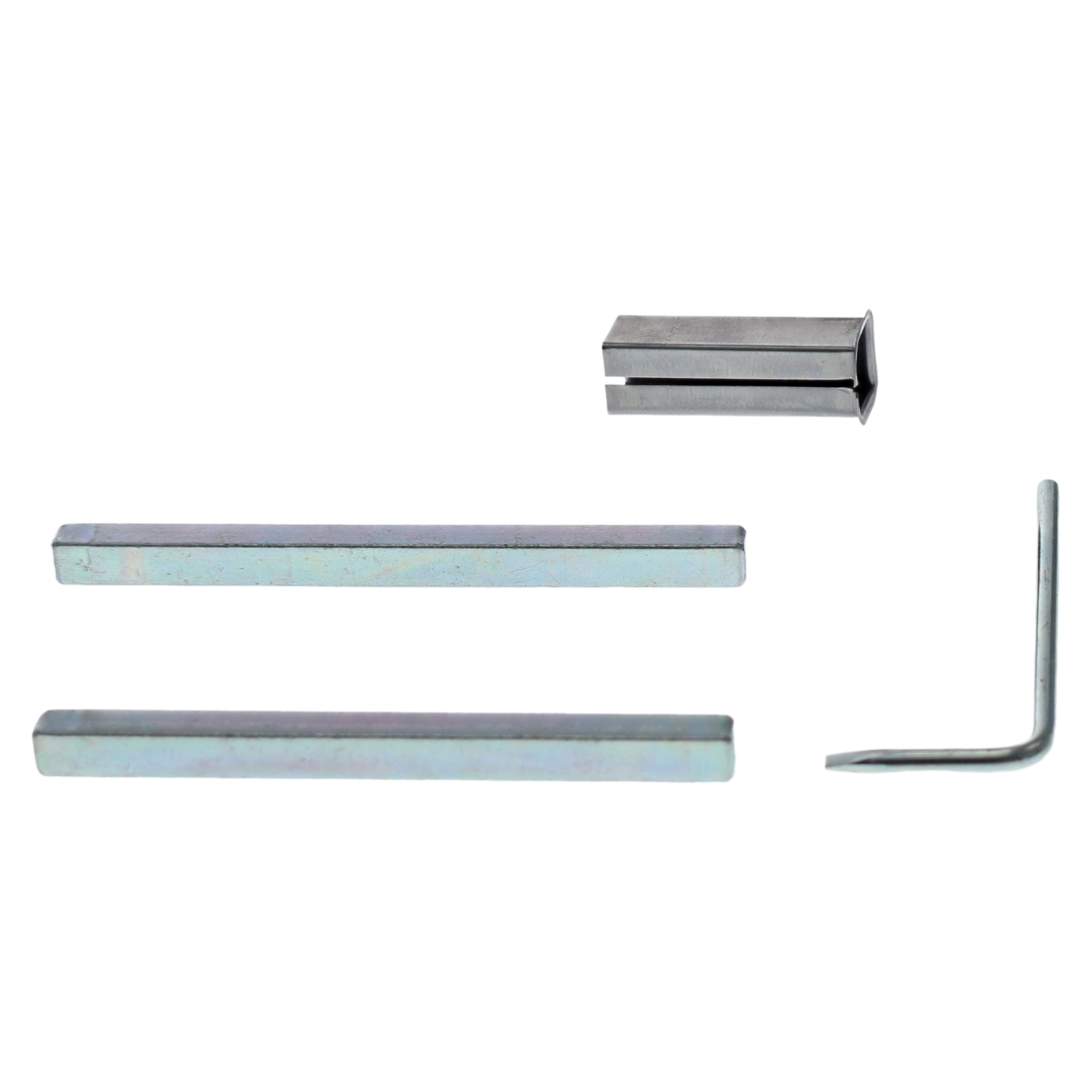 BLACK BEAUTY HOPPE Rosettengarnitur Hamburg 1700/42KB/42KBS SchnellstiftPlus Aluminium F9714M schwarz matt WC (Bad-Ausführung), Aluminium, Aluminium