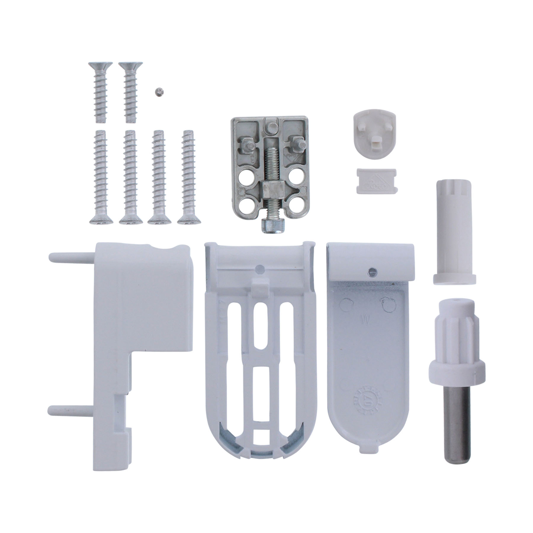 [B-WARE] OUTLET Roto Haustürband Doorline 90-34 A16,5-19 mm RAL 9016 weiß 243925, Maschine, Schraube