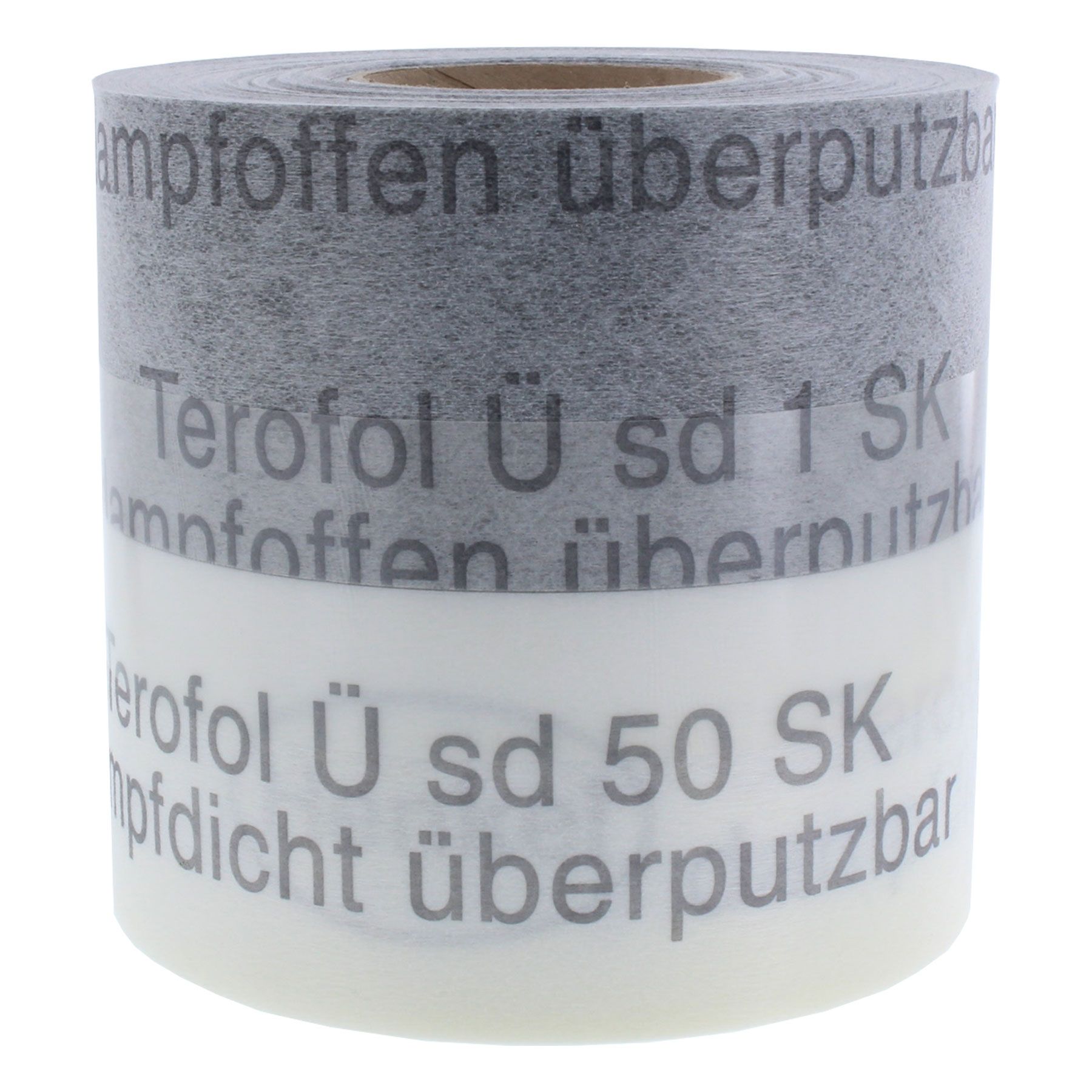 Terofol Combi Dichtfolie Ü sd1/50 SK FCO10 180mmx30m Rolle, Kann, Zinn, Papier