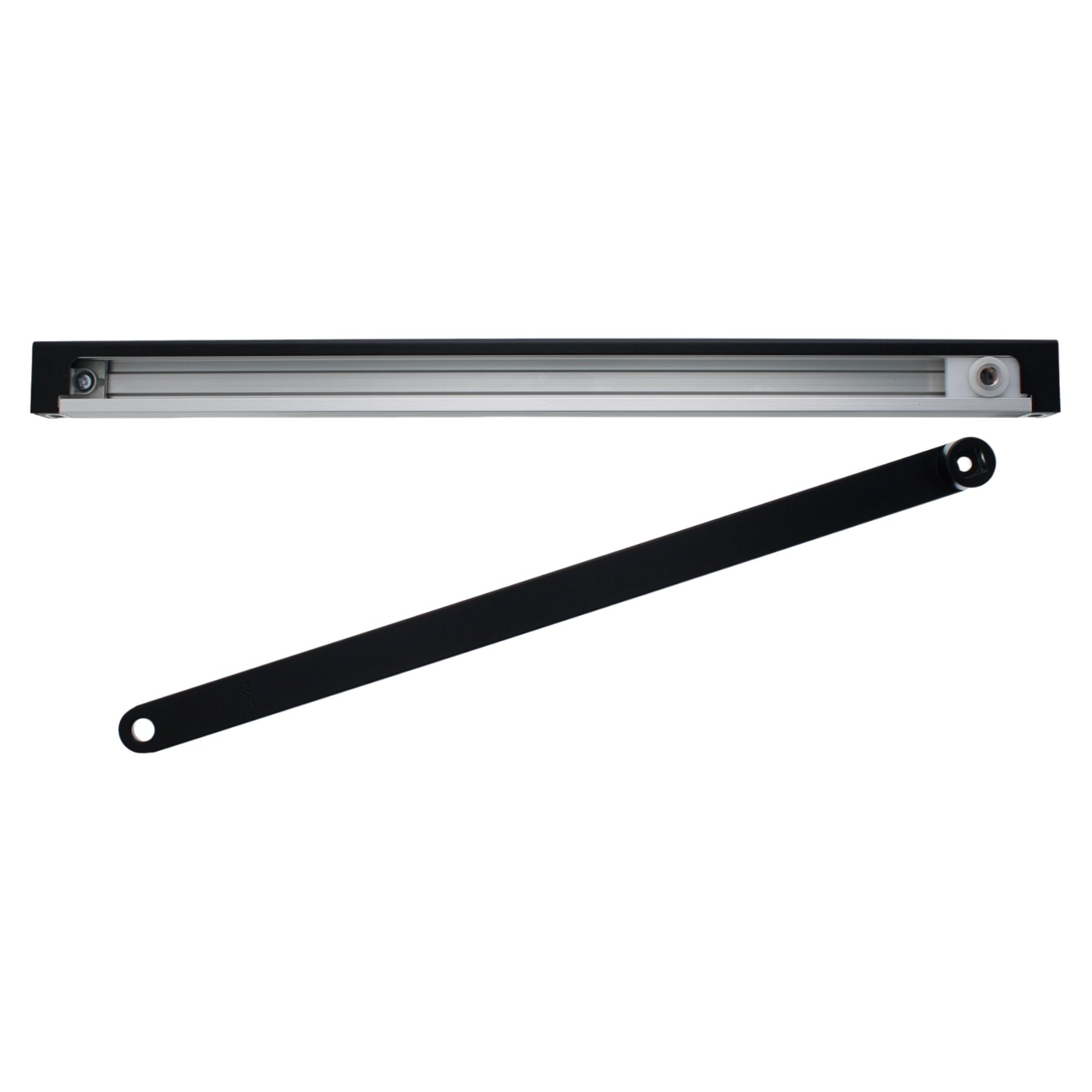 Dormakaba Gleitschiene G-N Contur schwarz (RAL 9005), Gerät