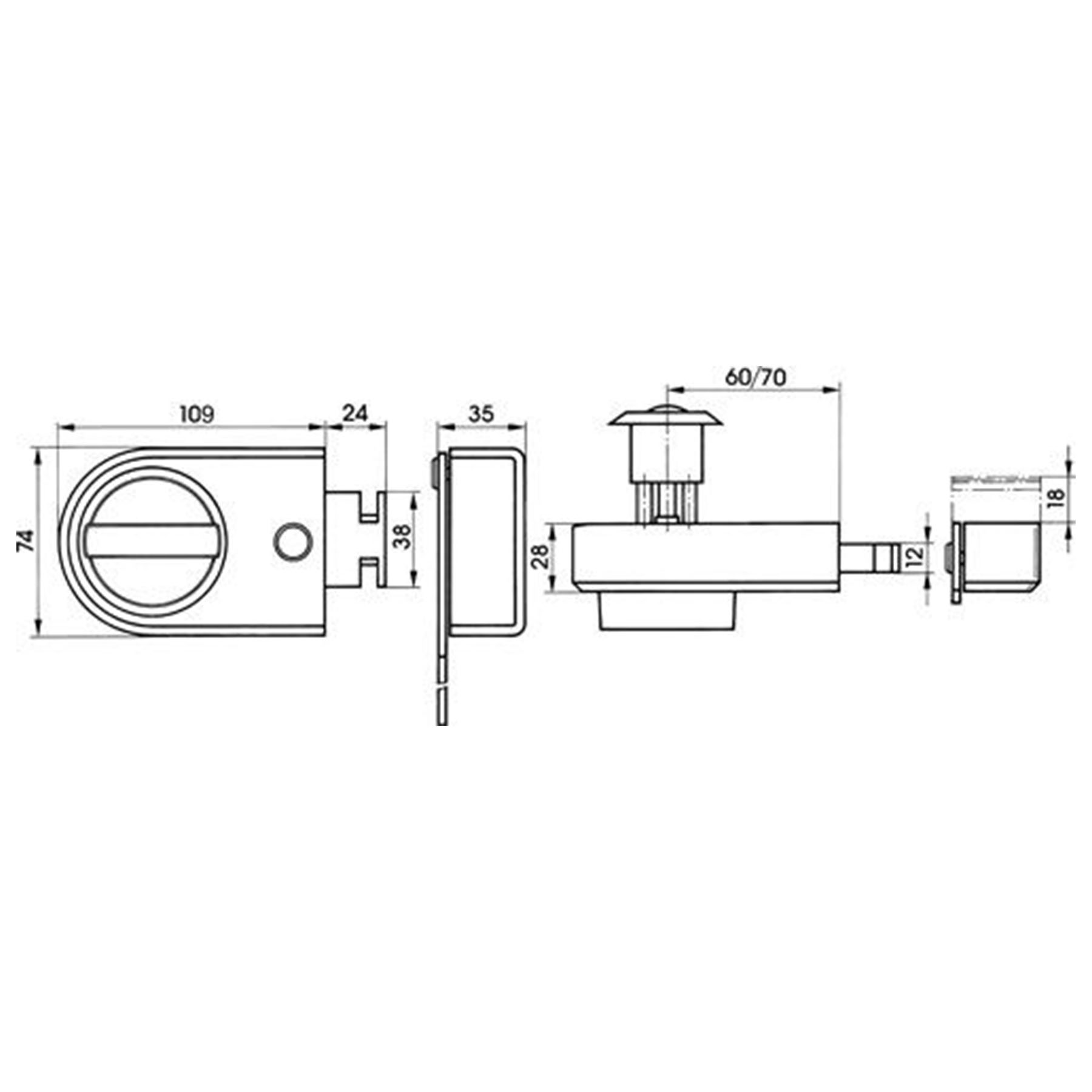 Ikon Kastenschloss mit AußenZylinder 1RP04 System SK6 Z132 Silbergrau (RAL7001), CAD-Diagramm, Diagramm, CAD-Diagramm, Diagramm, CAD-Diagramm, Diagramm