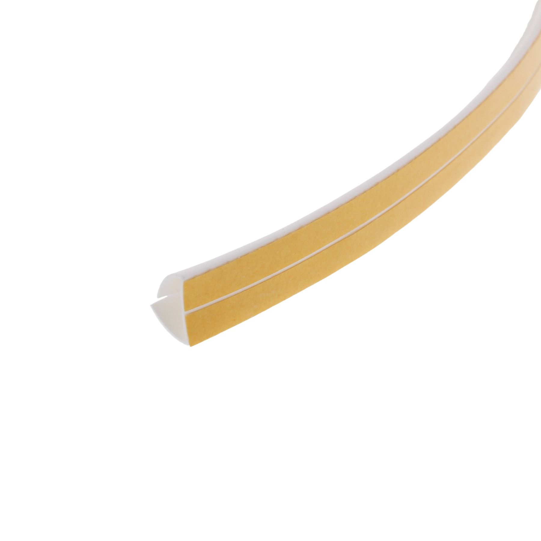 Silikondichtung Fensterdichtung Türdichtung selbstklebend a 25 m Weiß V-Profil, Akrobatisch, Schwebebalken, Gymnastik, Sport