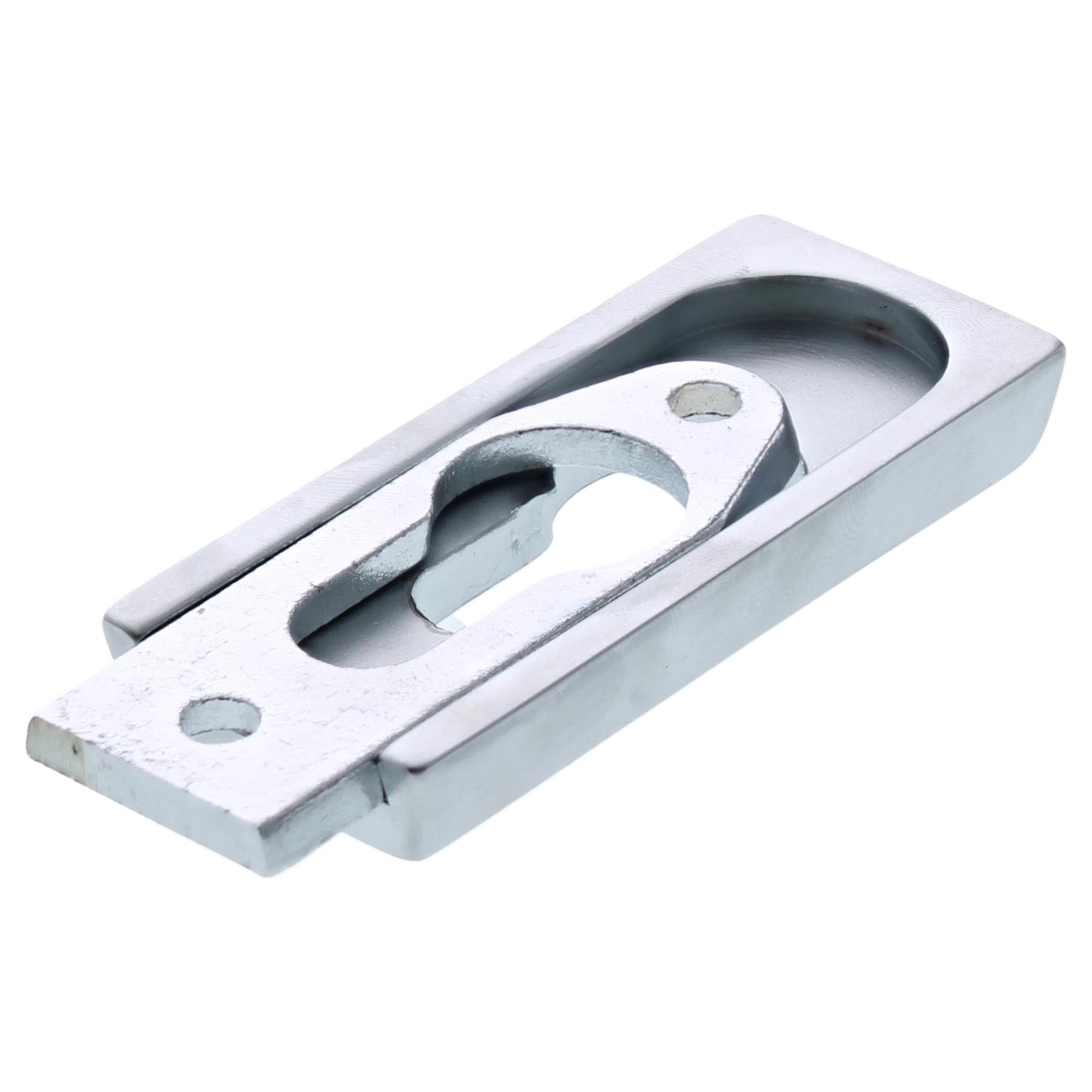 Schieberosette 210 PZ msm/chrom, 210.MC, Gerät, Klinge, Rasiermesser, Waffe