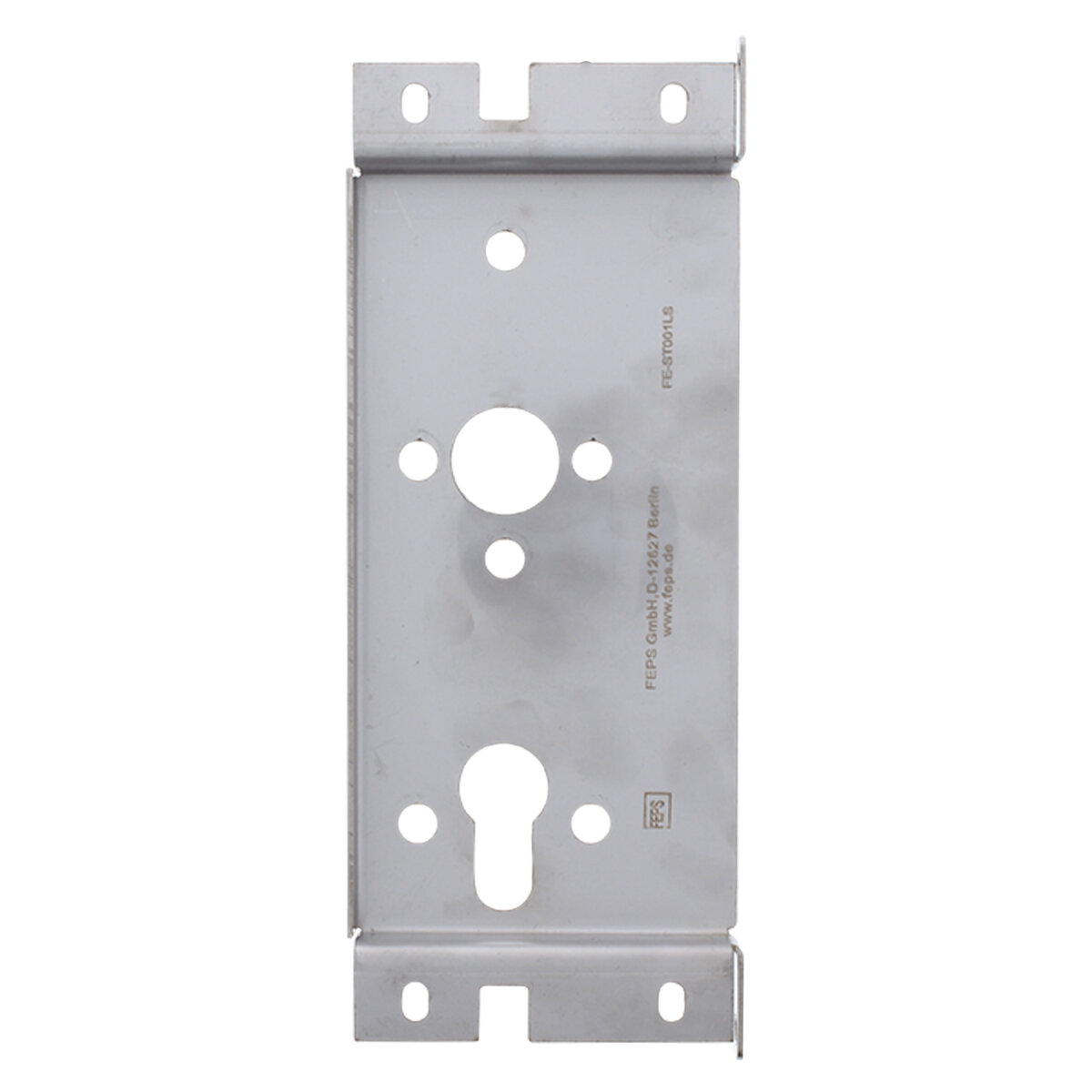 FEPS Trim universal Schlosstasche FE-ST001-LS für Tür-Einsteckschloss 55/72 Edelstahl gebürstet links, Klinge, Waffe