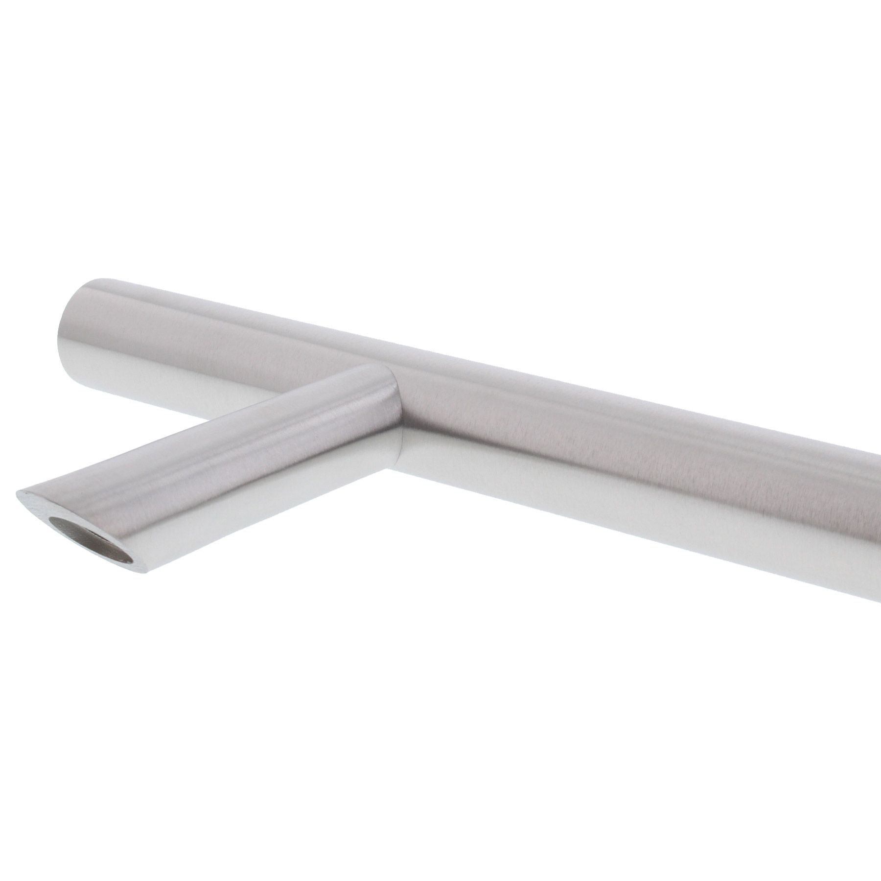 HERMAT Stoßgriff 8010 D30 45° schräg Carbon Edelstahl 600 mm, Griff, Aluminium, Griff, Aluminium, Griff, Aluminium