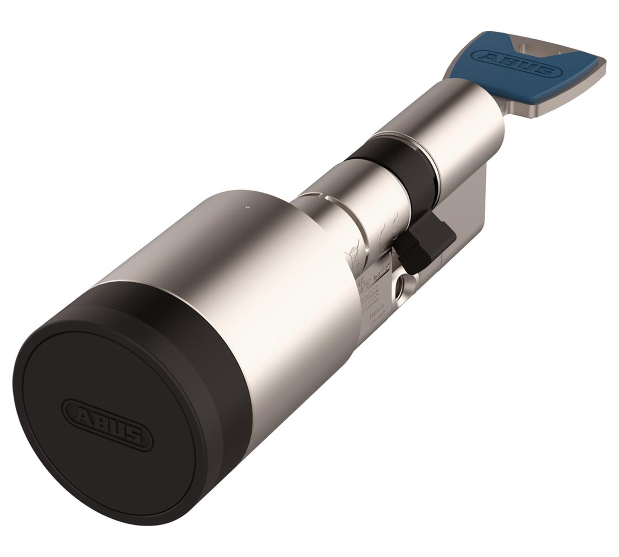 ABUS Cylox One elektronischer Türzylinder modular Außenknauf (elektronik) 55 mm Innenschlüssel 70 mm, Elektrisches Gerät, Mikrophon, Rauchrohr, Elektrisches Gerät, Mikrophon, Rauchrohr, Elektrisches Gerät, Mikrophon, Rauchrohr, Elektrisches Gerät, Mikroph