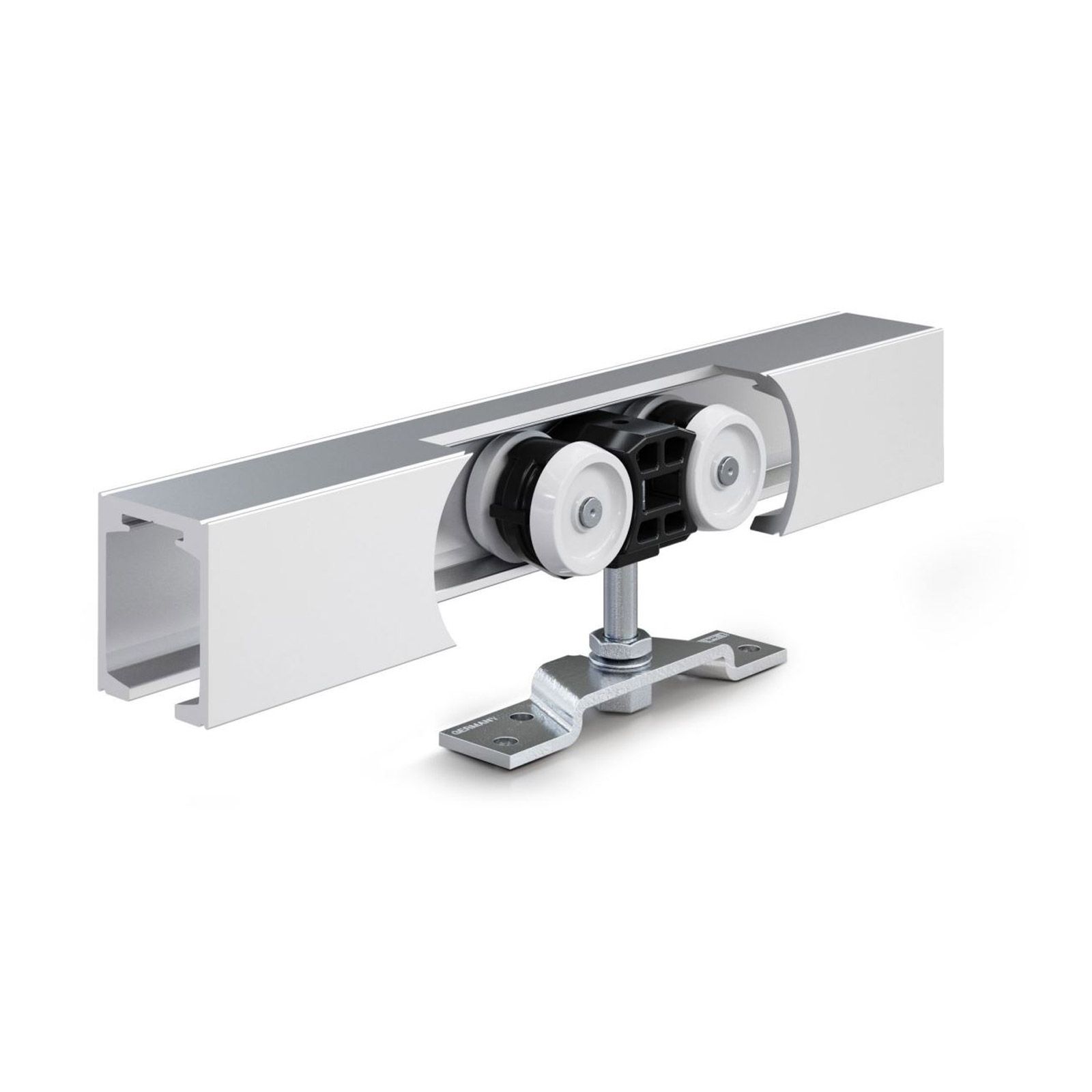 GEZE Perlan 140 Komplettset Schiebetürbeschlag 111-130 cm 2350 mm