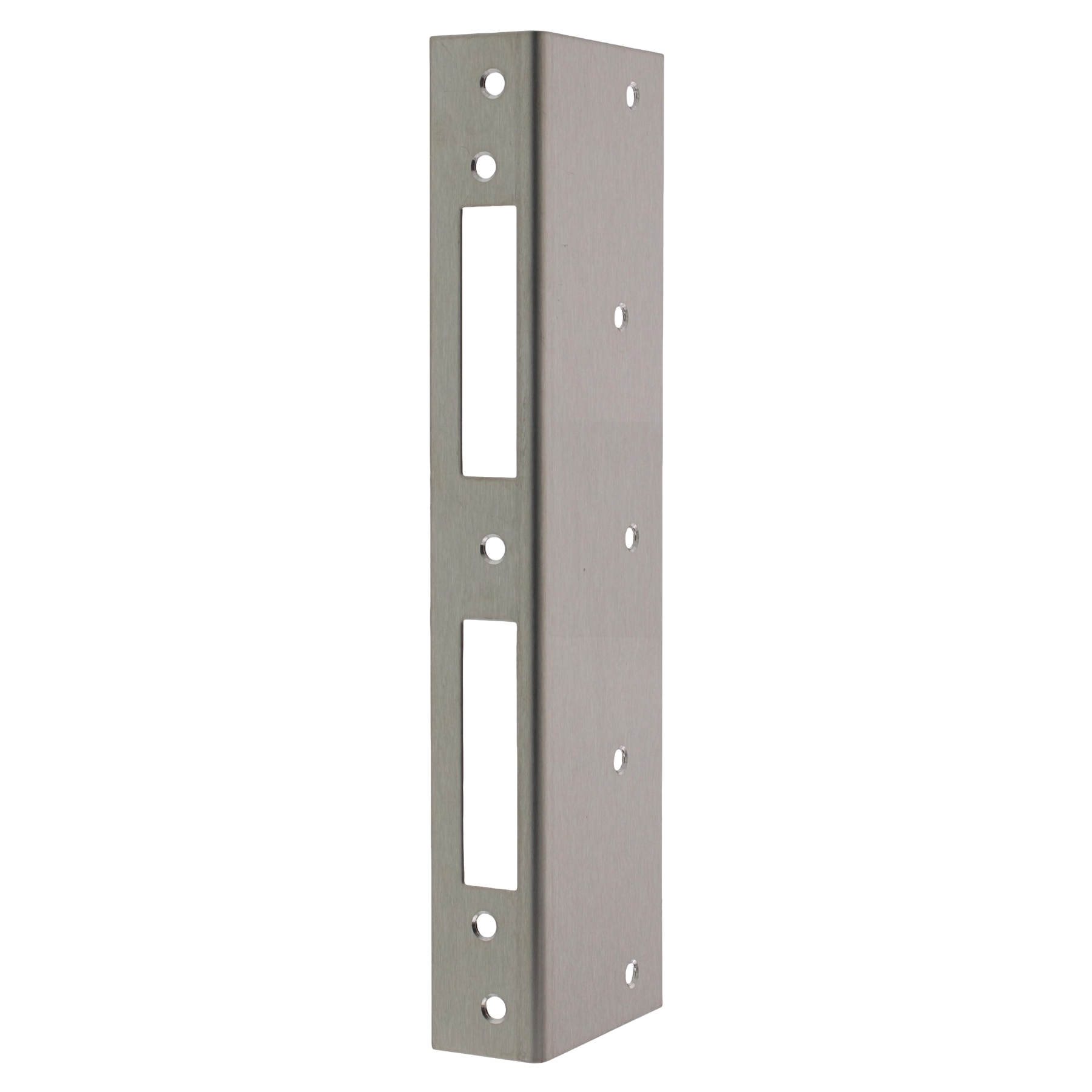 FEPS Lock universal Reparaturschließblech FE-RS002 für Haustüren Edelstahl gebürstet rechts/links verwendbar