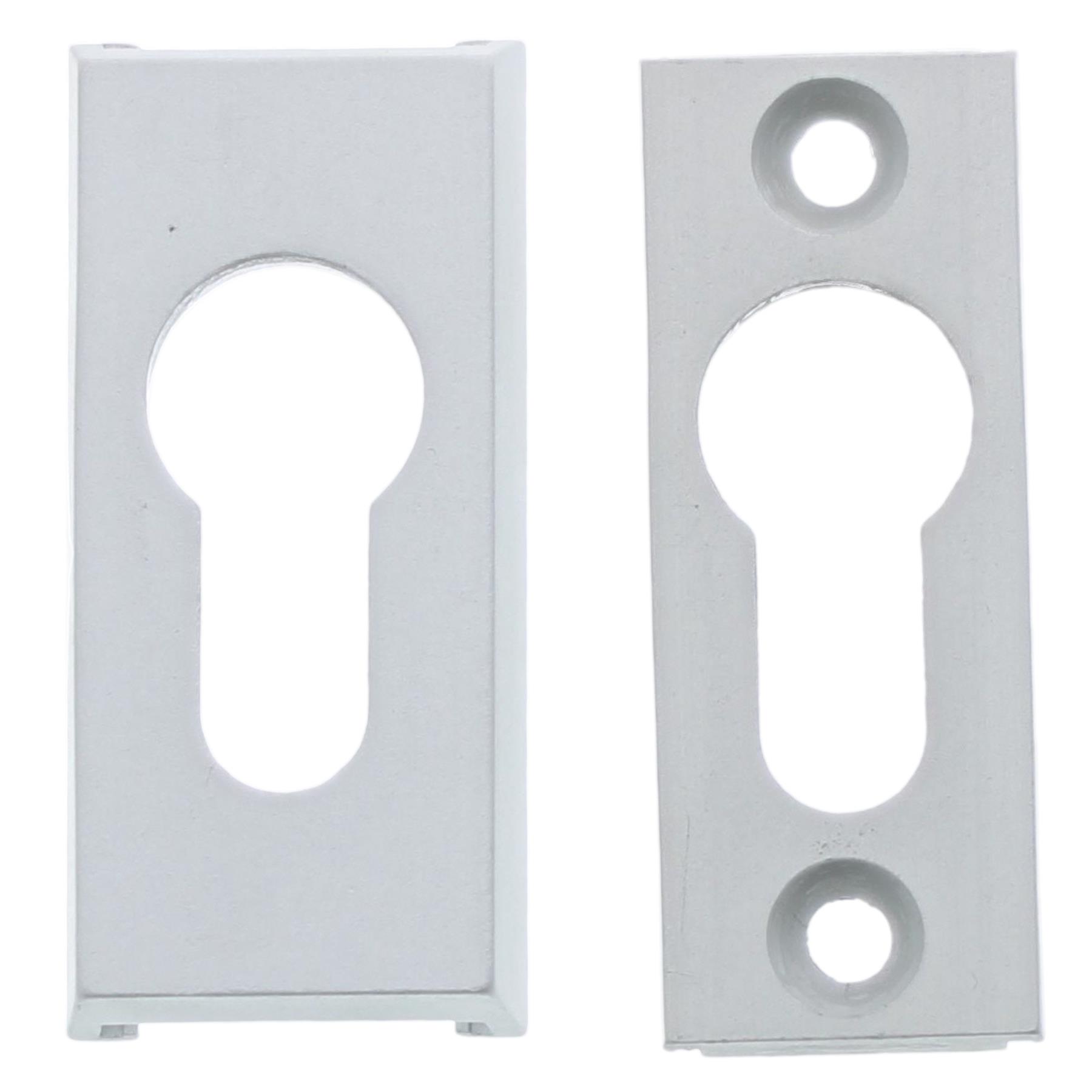 HUECK HARTMANN Schieberosette Schutzrosette Silber 9mm 1747310