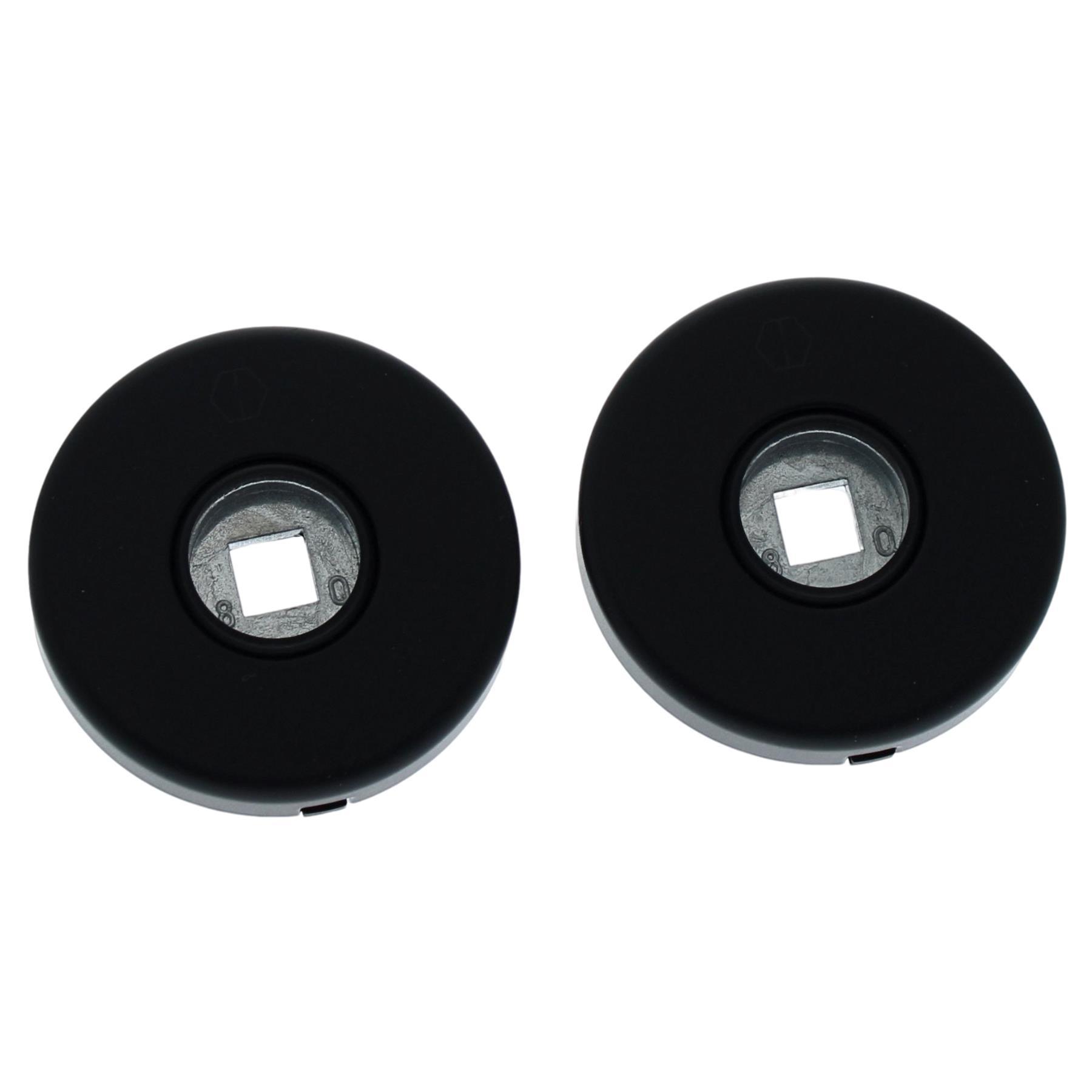 BLACK BEAUTY HOPPE Rosettengarnitur Hamburg 1700/42KB/42KBS SchnellstiftPlus Aluminium F9714M schwarz matt PZ (Profilzylinder), Elektronik, Sprecher, Elektronik, Sprecher