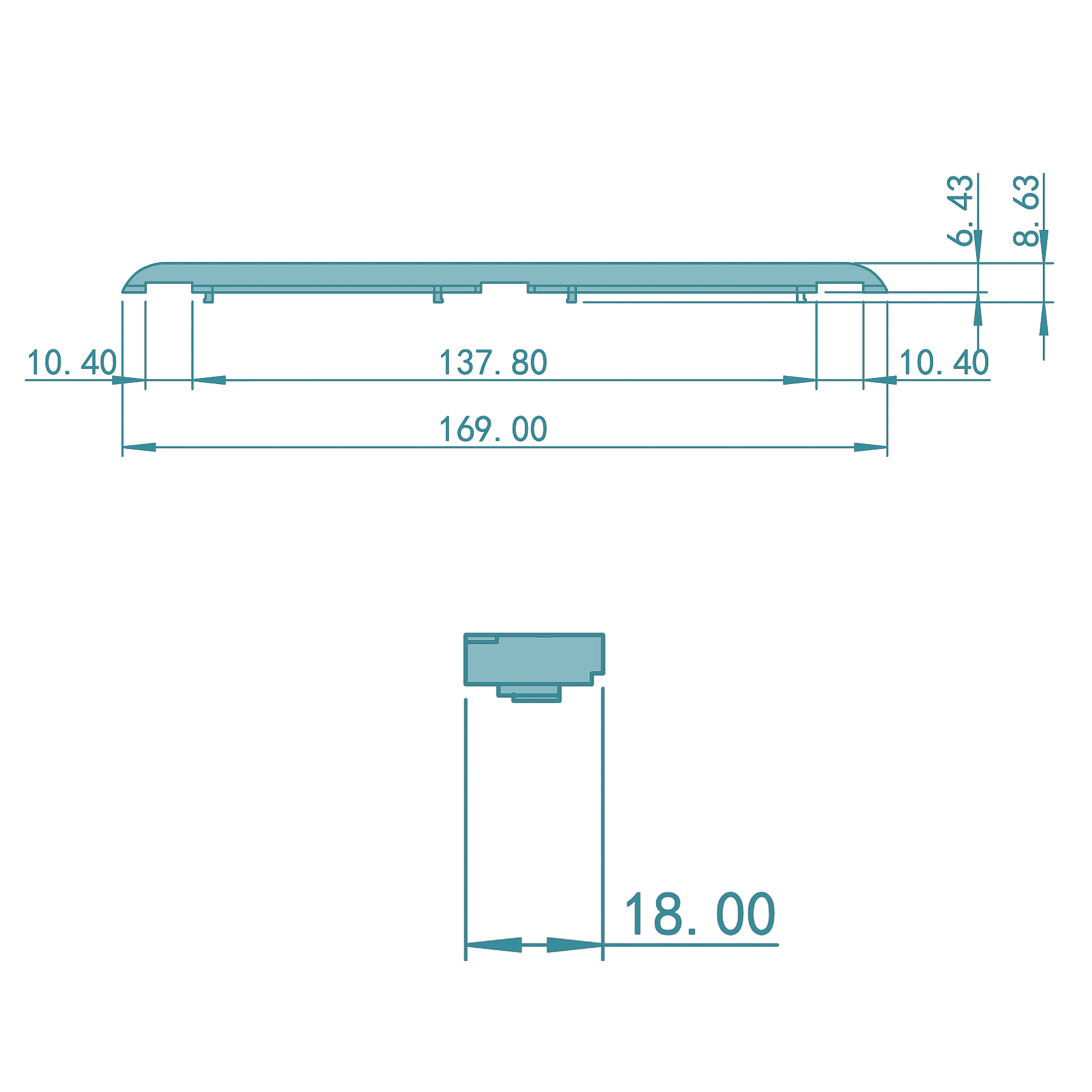 FEPS Hinterfütterung/Schmutzkasten FE-ZU004 für Schließblech FE-RS001 und FE-RS002 grau, Diagramm, Handlung