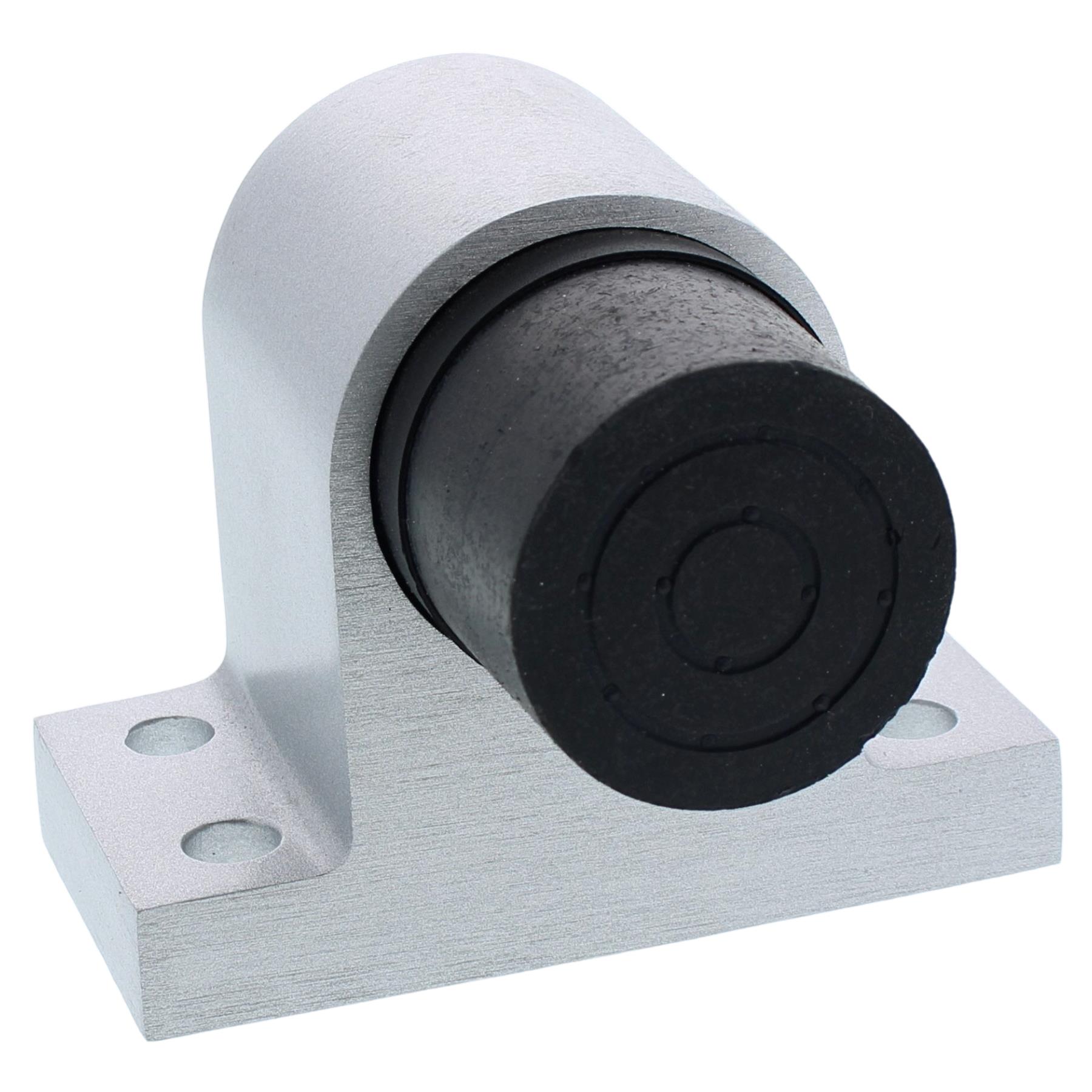 KWS Türstopper Boden 2024 Türpuffer zum Anschrauben silberfarbig, Postfach, Gerät