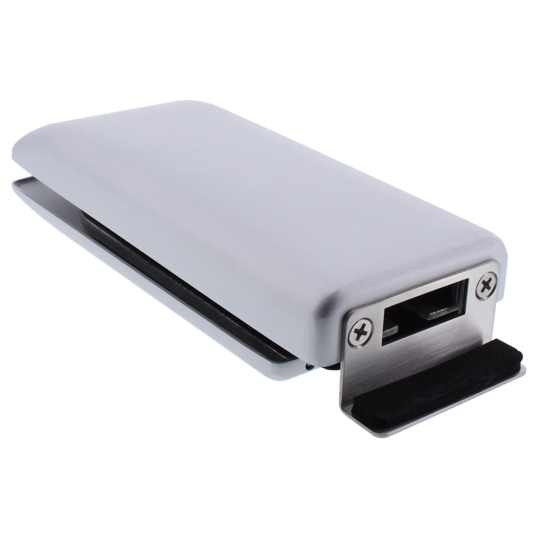 HERMAT Glastür-Gegenkasten "Siena" 6024 F1 Silber, Adapter, Elektronik, Computer-Ausrüstung, Computerausrüstung