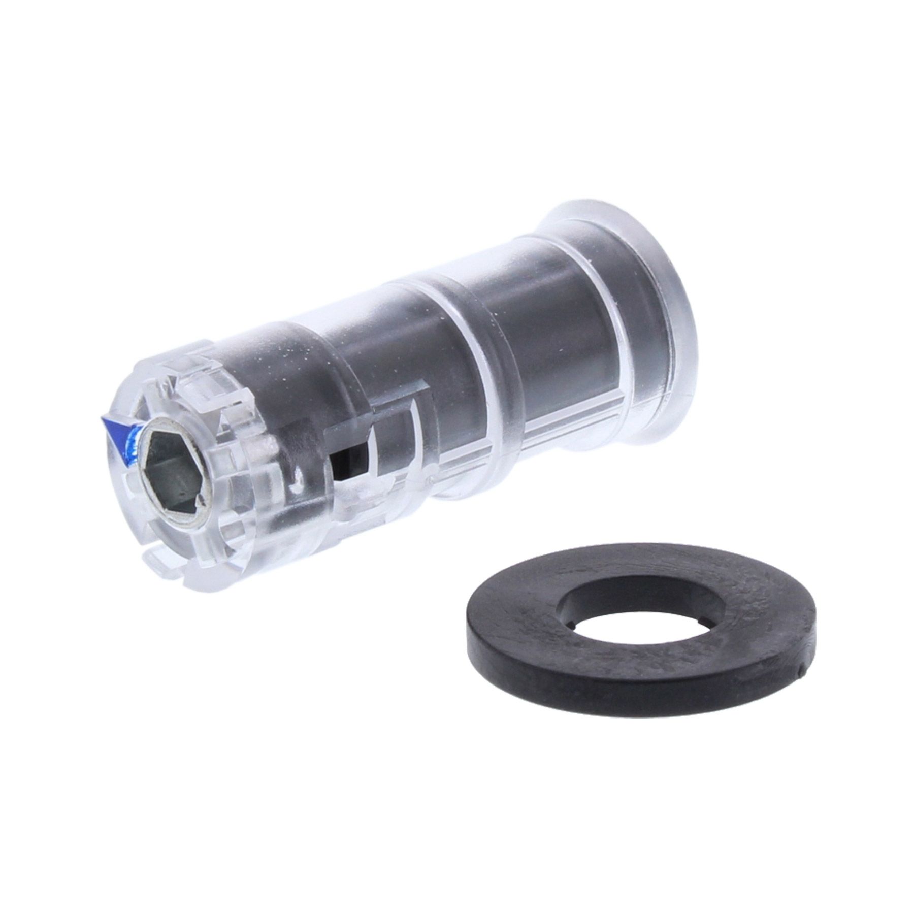 Schüco Buchsenelement Reparaturset für zweiteilige Aufsatztürbänder Blauer Pfeil 239326, Lampe