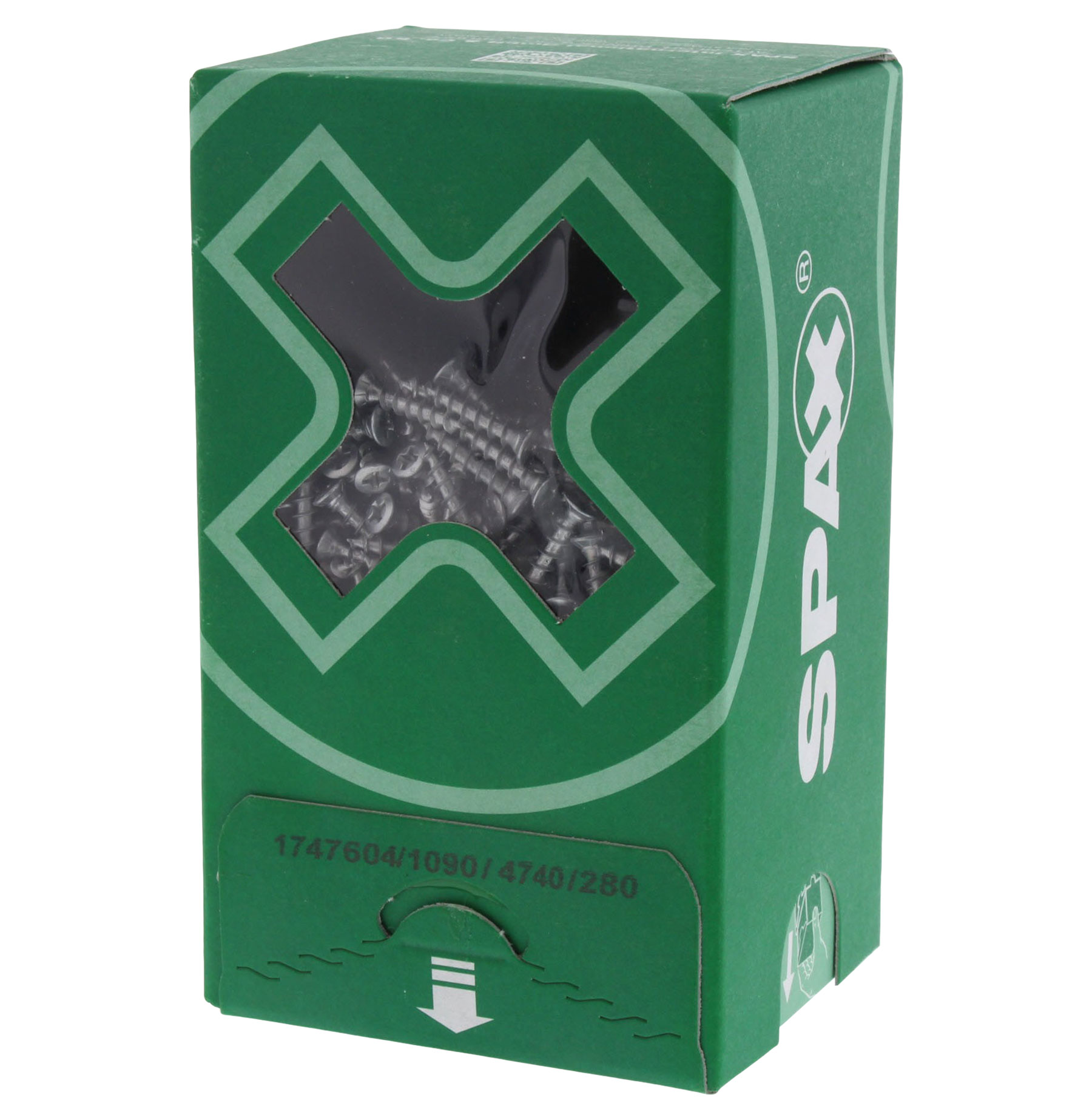 SPAX Kreuzschlitzschrauben 4x22 mm 1000 Stück Fensterbauschrauben mit Linsenkopf, Flasche