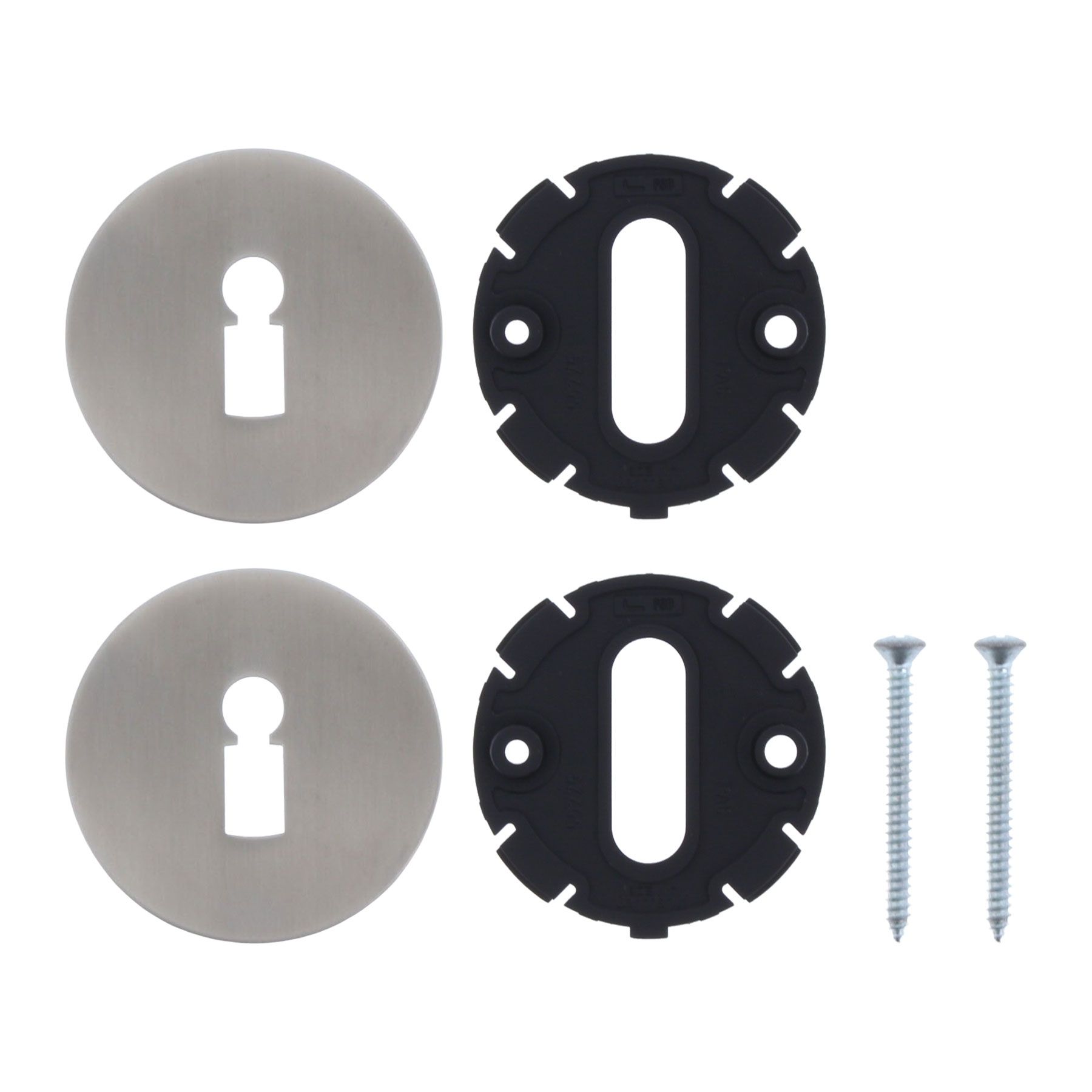 FSB Schlüsselrosette 17 1735 BB Edelstahl, Maschine, Schraube