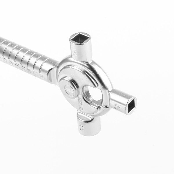 ABUS Bauschlüssel Architektenschlüssel Hausmeisterschlüssel Metall BS uni, Rauchrohr