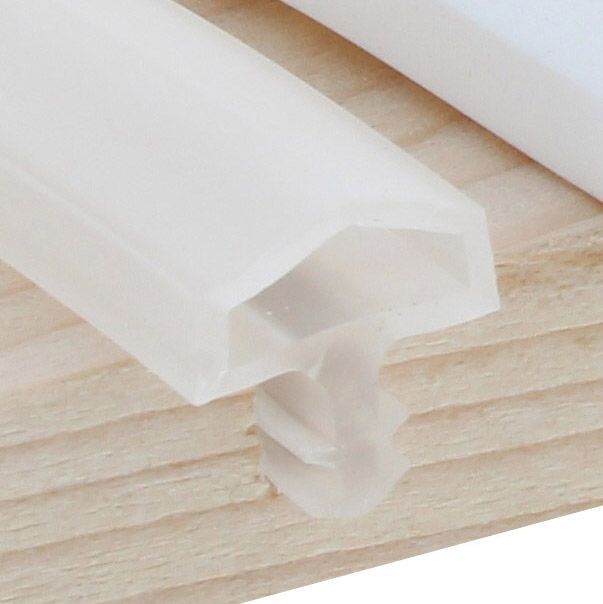 ToniTec® Türdichtung Dichtprofil M 680 transparent 5m, Holz, Holz