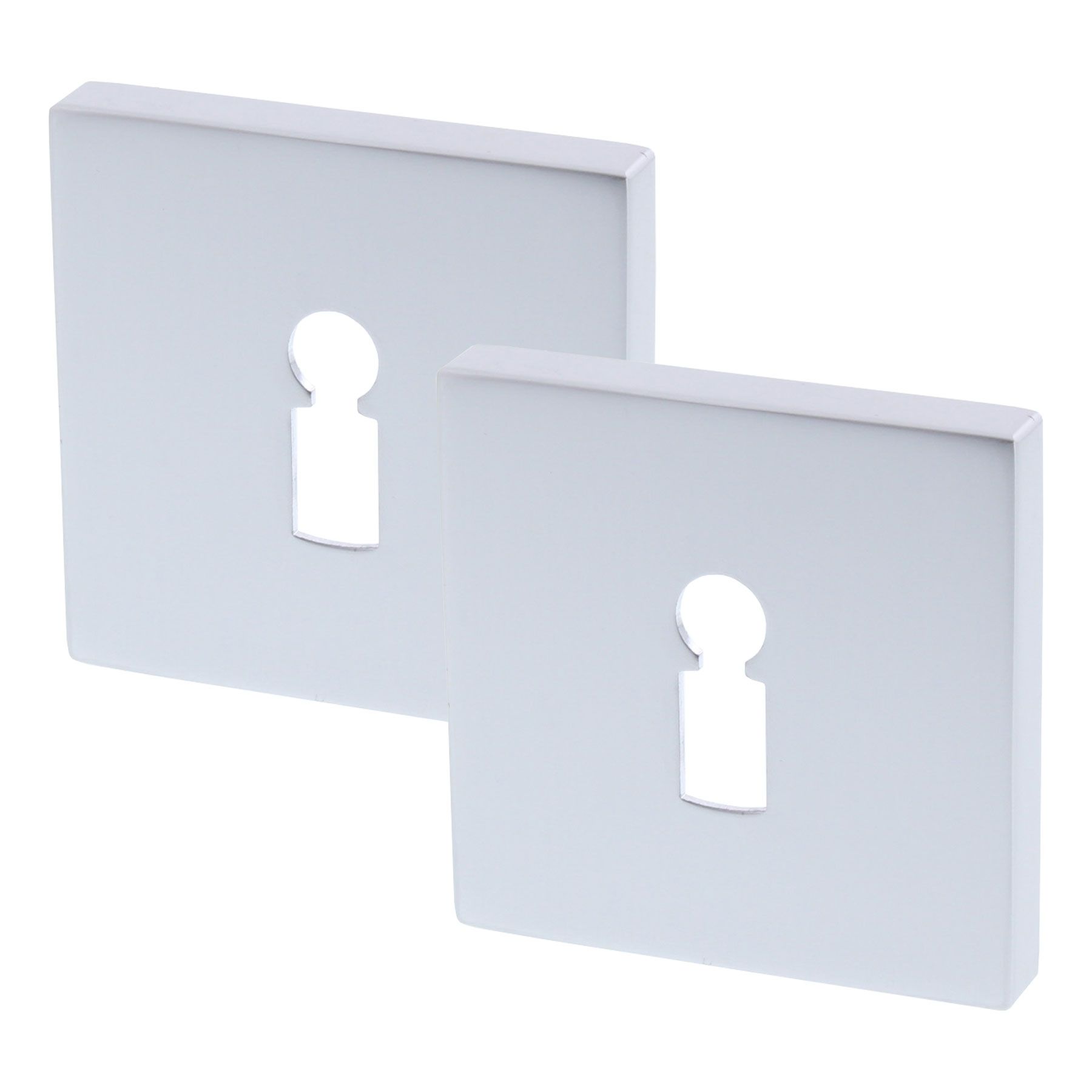 FSB Schlüsselrosette Paar 17 1704 Buntbart eckig F1, Postfach