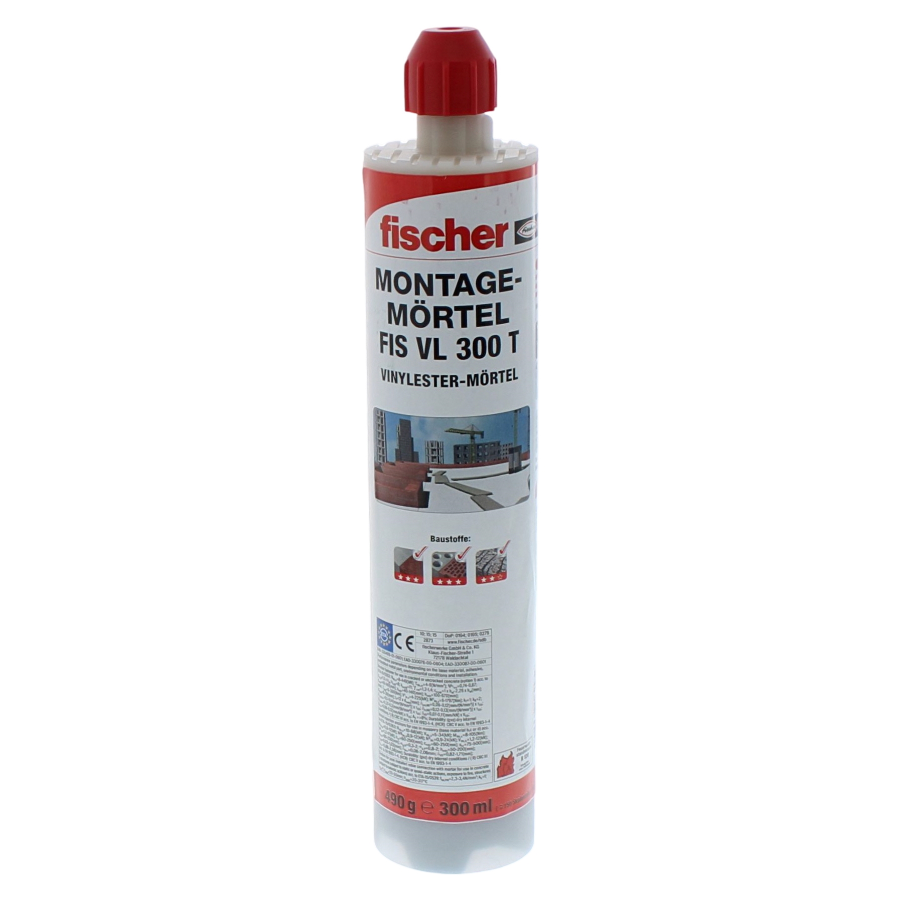 Fischer Montagemörtel FIS VL 300 T (300ml), Flasche, Flasche