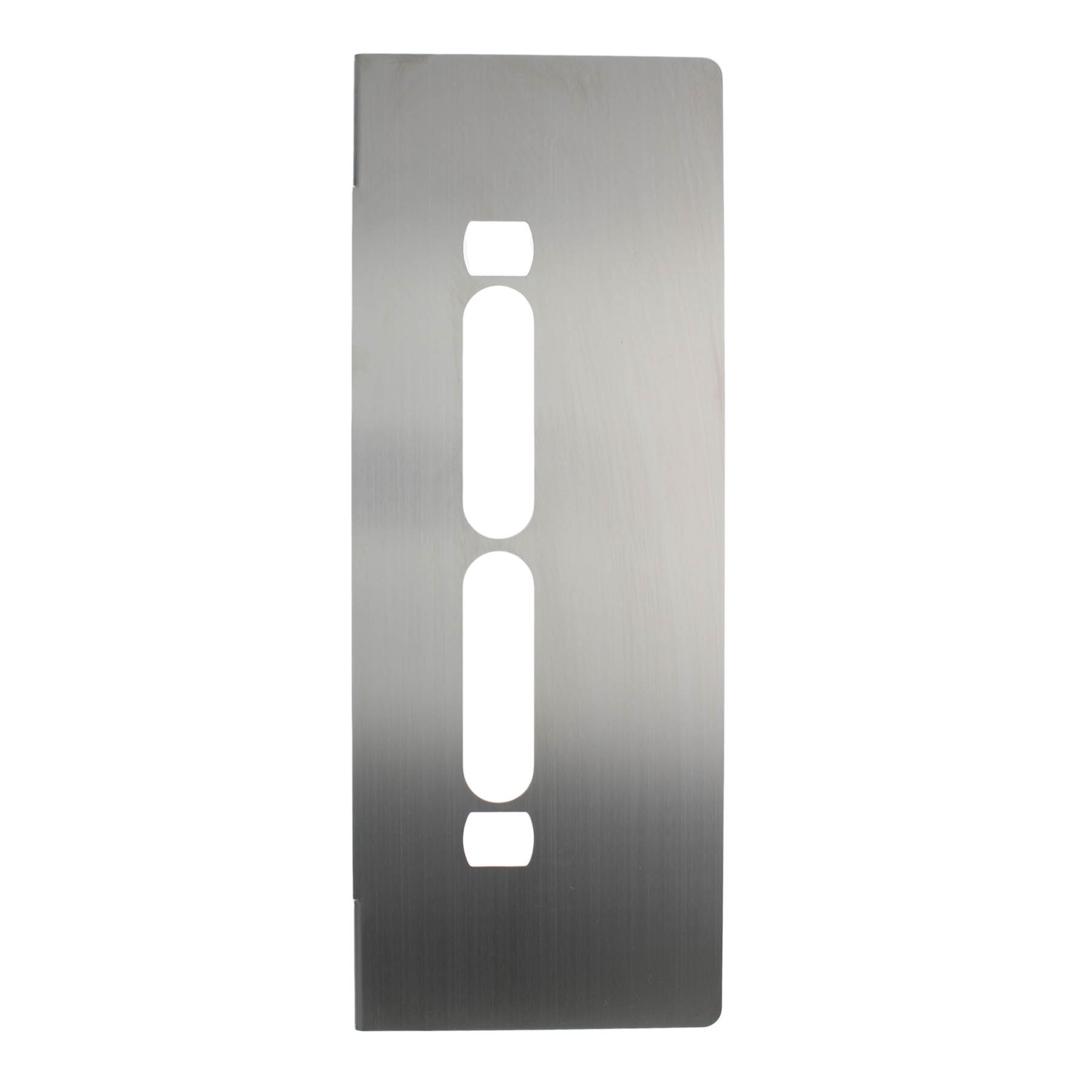 FEPS Lock Tür Schonblech FE-RS007 Edelstahl gebürstet links/rechts verwendbar, Klinge, Waffe