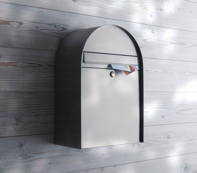 BURG-WÄCHTER Briefkasten "Nordic 3780" Edelstahl, Postfach