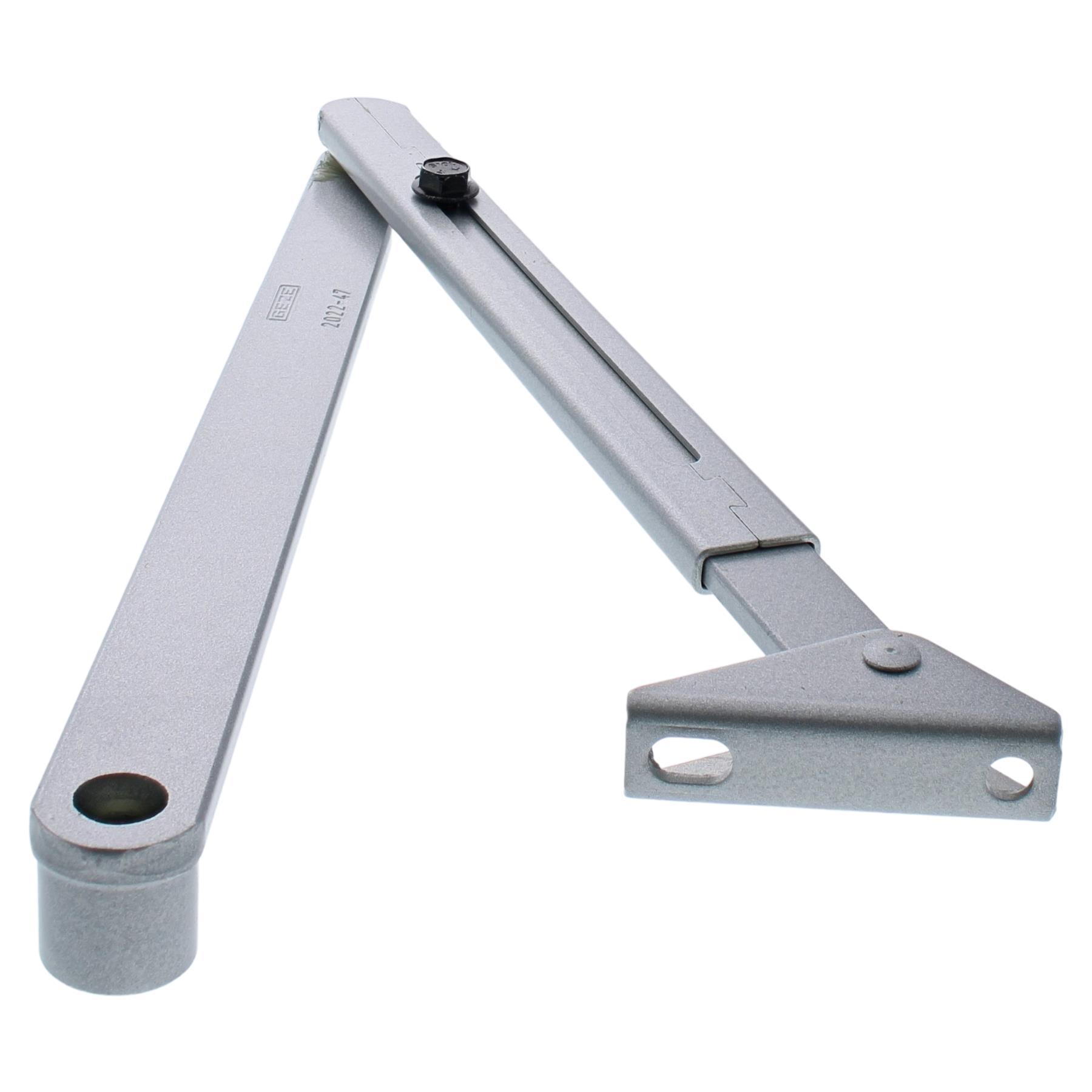 GEZE Türschließer TS 2000 V BC mit Öffnungsdämpfung inkl. Gestänge und Montageplatte silber, Klammer, Klinge, Rasiermesser, Waffe, Klammer, Klinge, Rasiermesser, Waffe, Klammer, Klinge, Rasiermesser, Waffe
