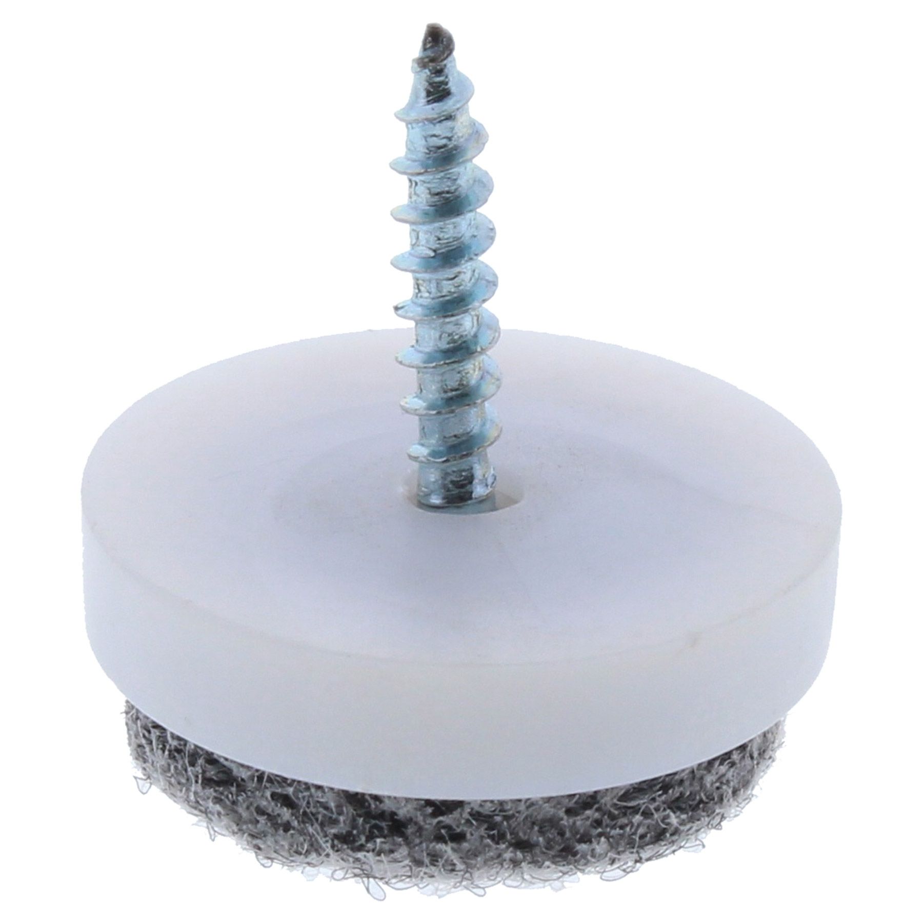 10x Schraubgleiter Filzgleiter 24mm, Maschine, Schraube