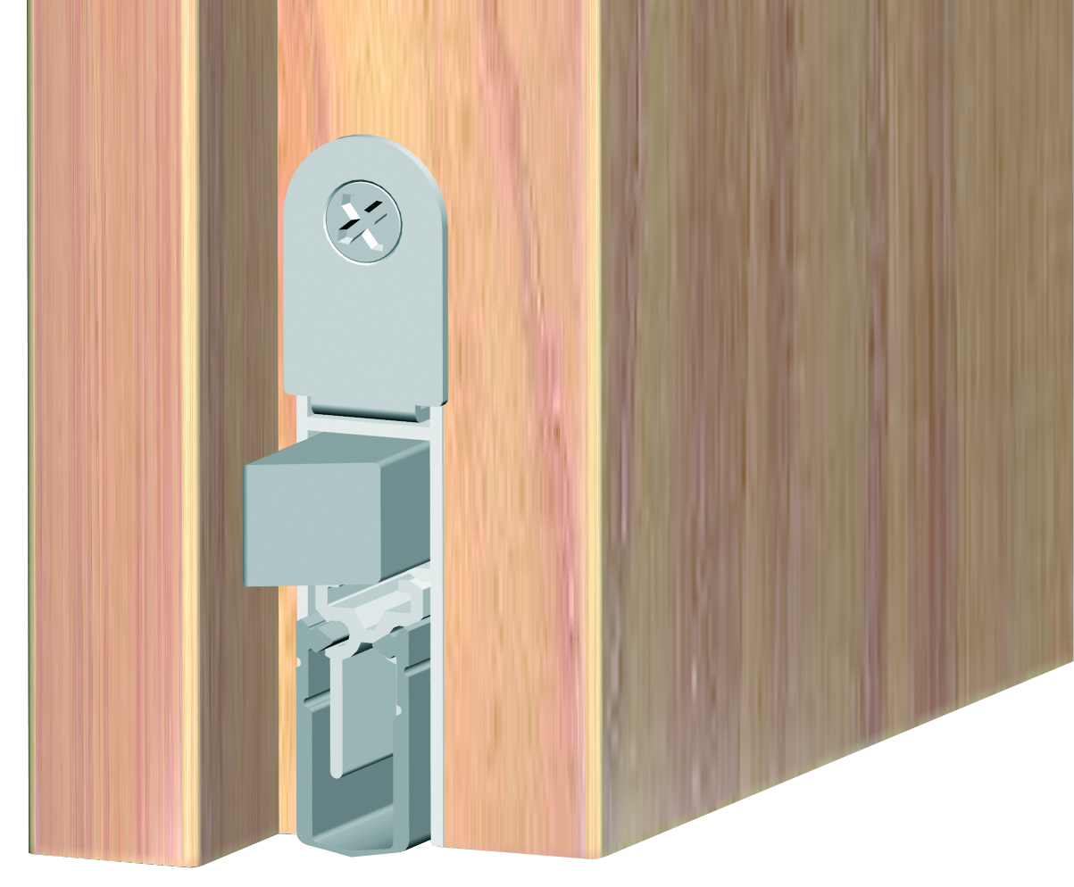 Athmer Autom. Türabdichtung Doppeldicht M-12/35 958 mm zweiseitige Auslösung 1-393-0960, Holz, Sperrholz, Drinnen, Innenarchitektur