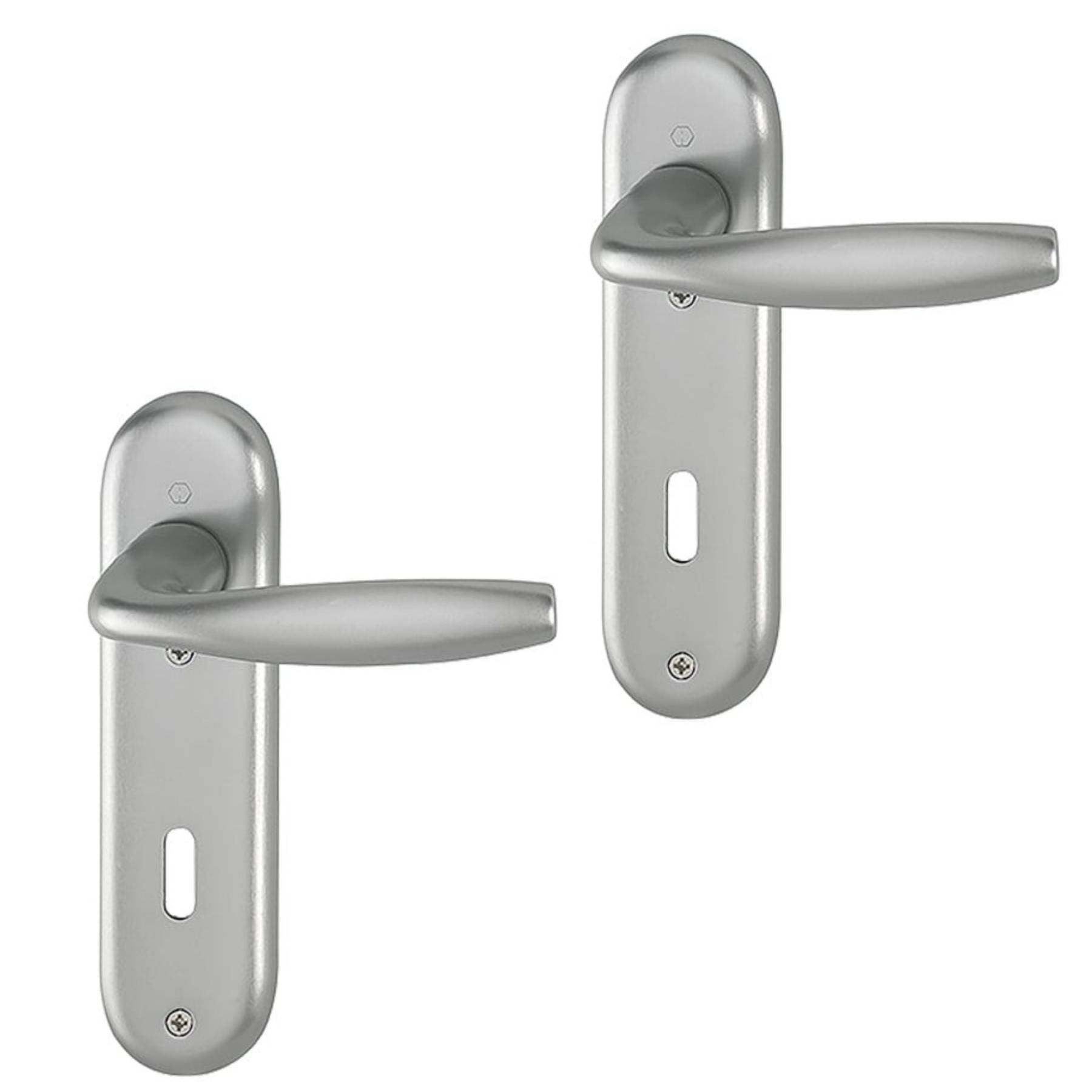 HOPPE Kurzschild-Garnitur New York 1810/273KP 8/72 OB F9 3273080, Griff