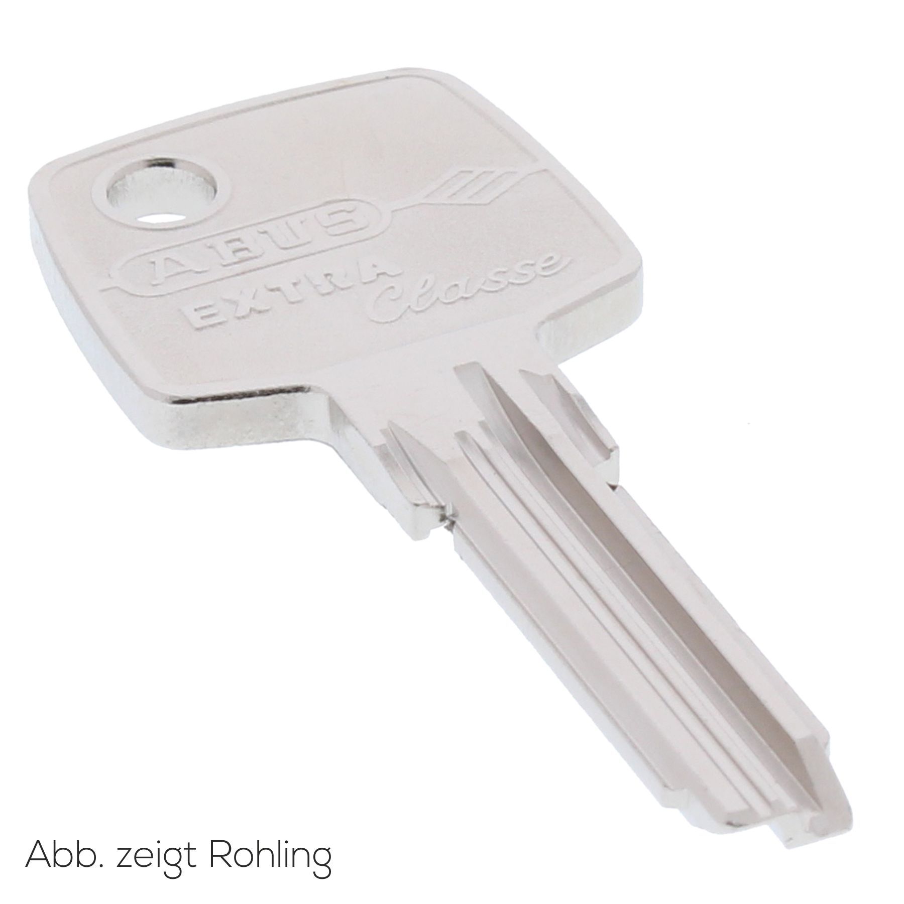 ABUS EC750/850 Nachschlüssel nach Code, Schlüssel, Rauchrohr