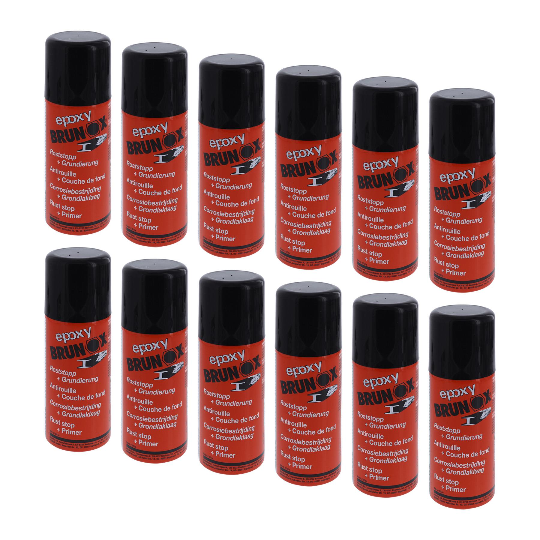12x BRUNOX epoxy Roststopp und Grundierungsspray 150 ml, Kosmetik