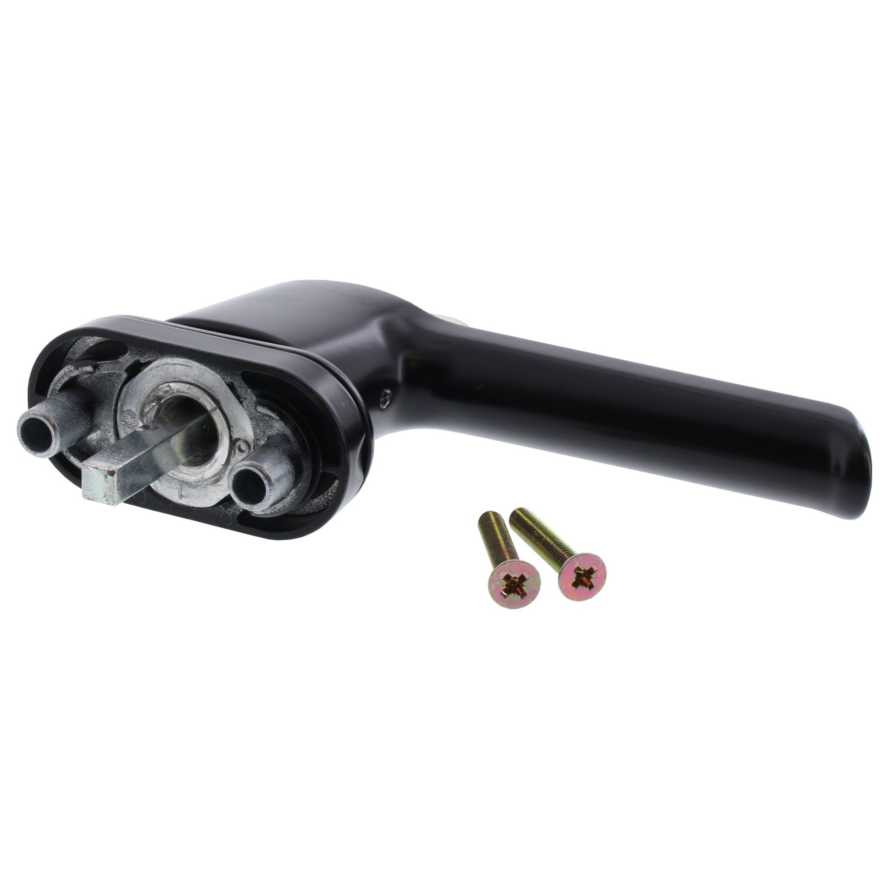 BLACK BEAUTY Schüco Fenstergriff abschließbar schwarz, Maschine