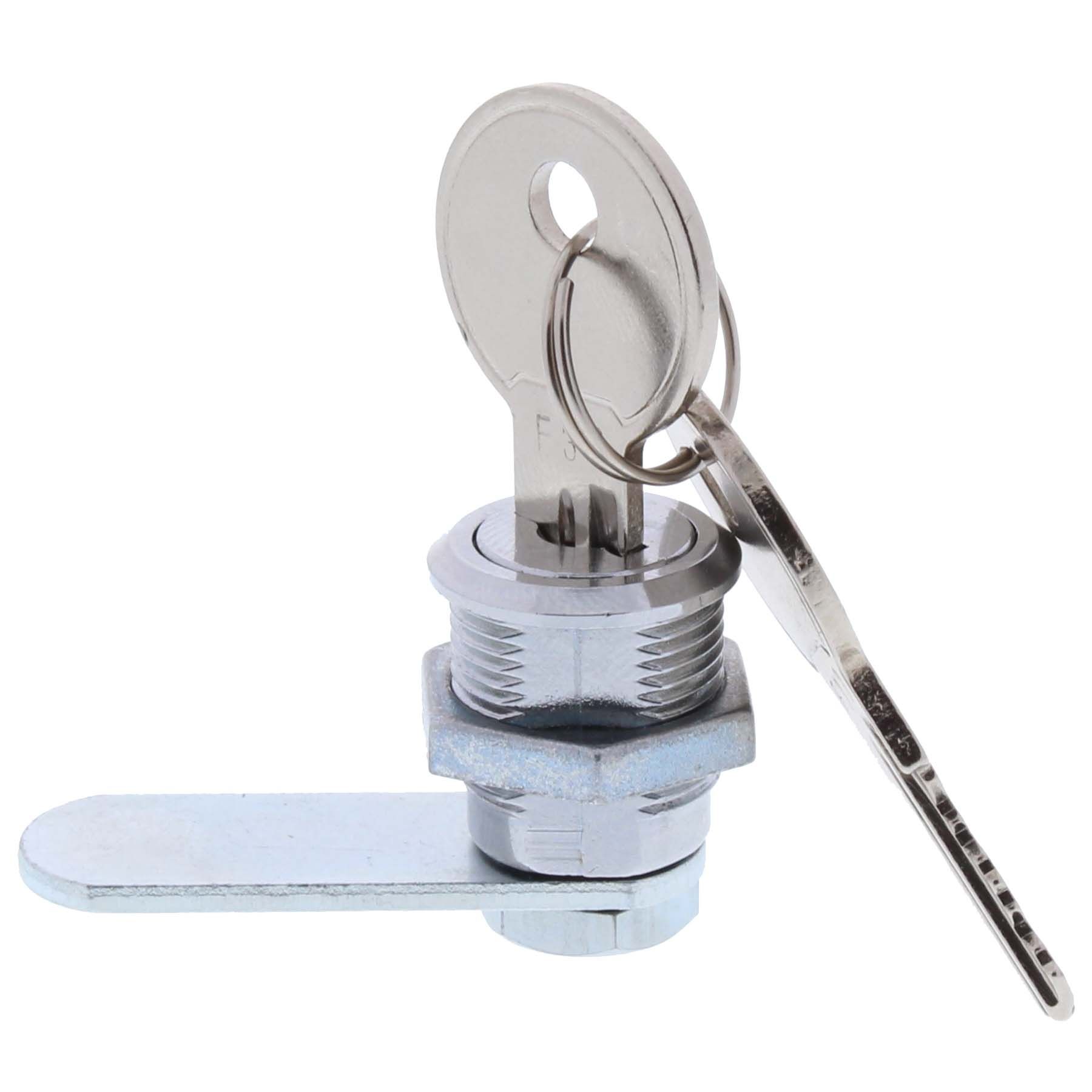 ToniTec Briefkastenschloss TTBKS1616 M16x16 mm verschiedenschließend, Schlüssel