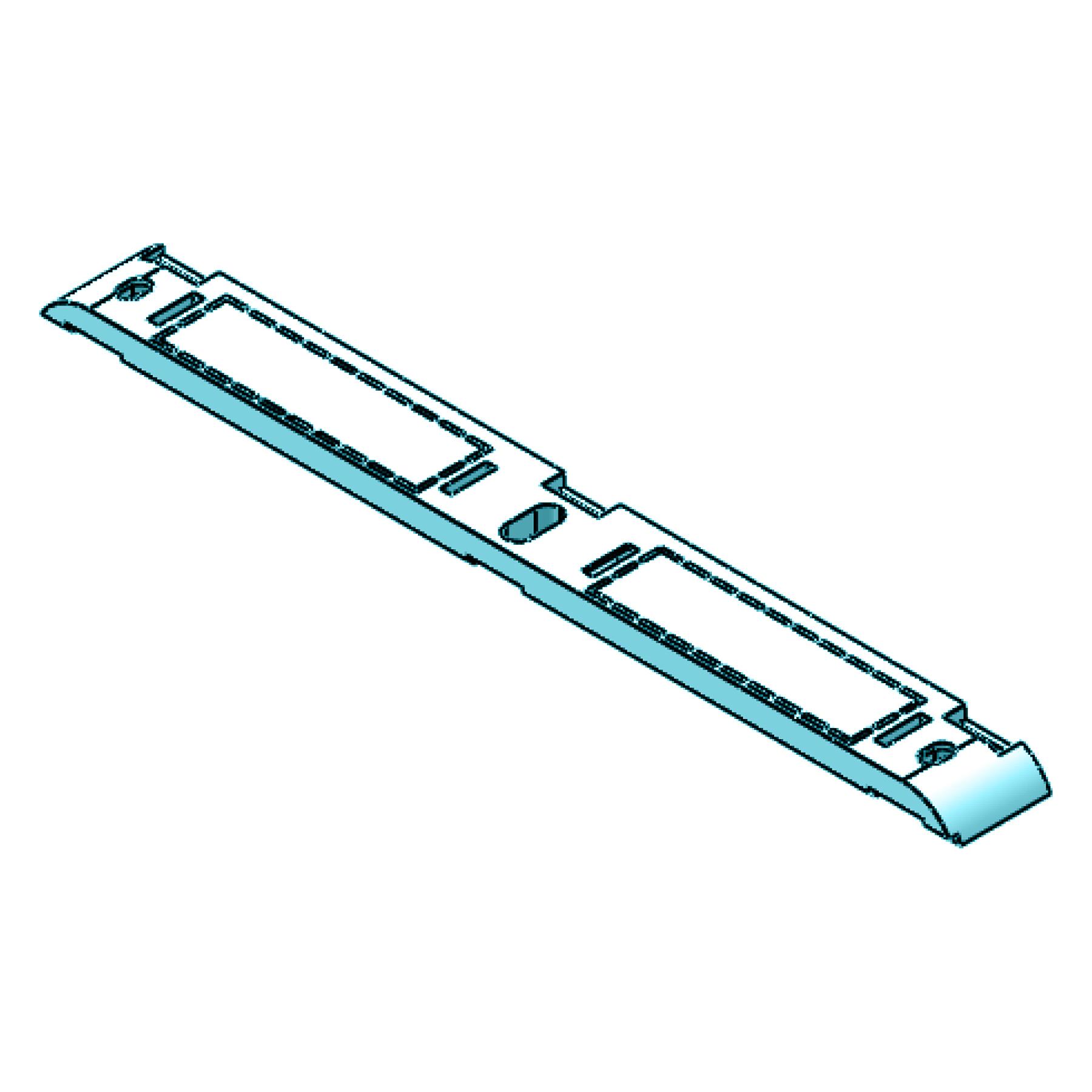 FEPS Hinterfütterung/Schmutzkasten FE-ZU004 für Schließblech FE-RS001 und FE-RS002 grau, Elektronik, Hardware, Rasiermesser, Waffe, Computerausrüstung
