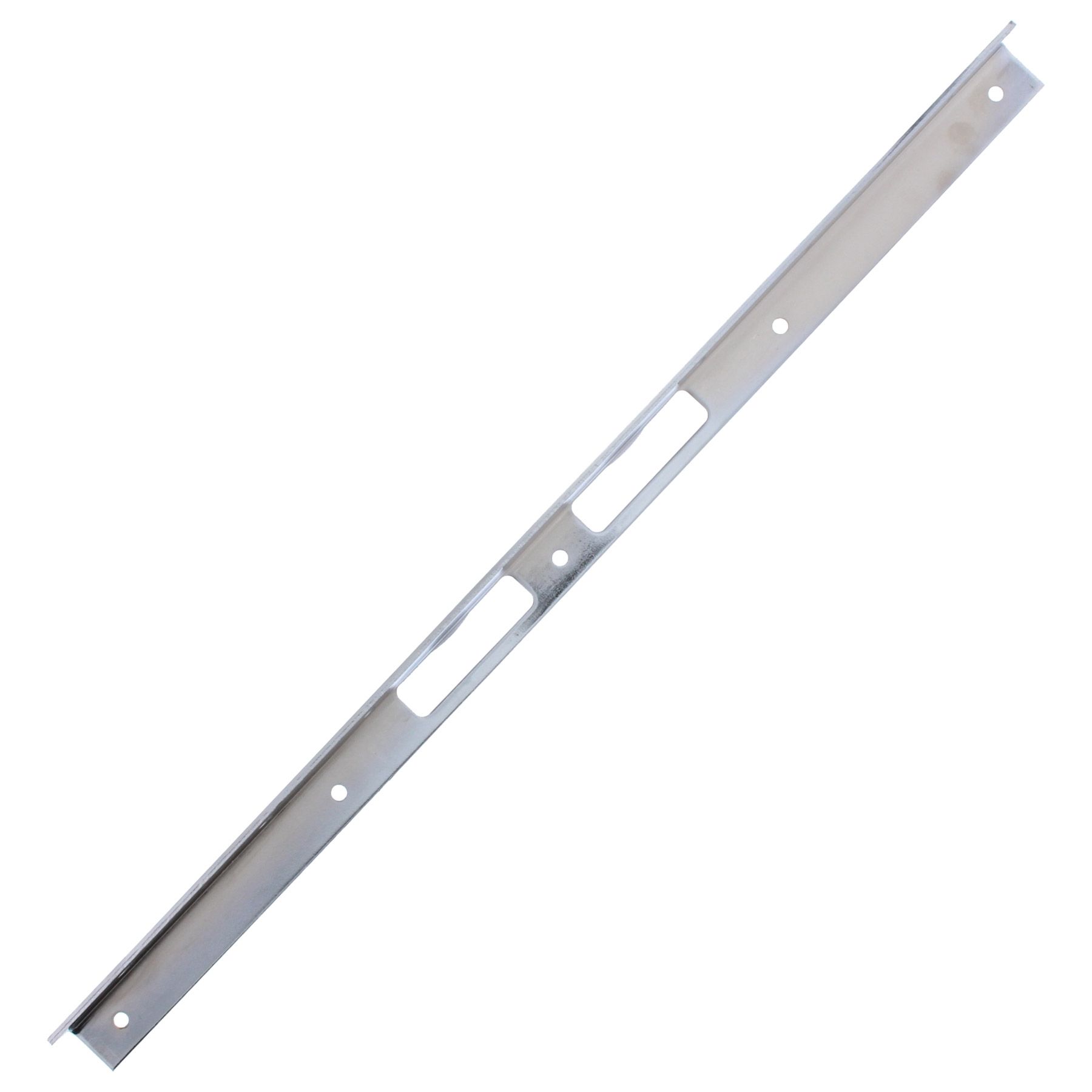 ToniTec® Sicherheitswinkelschließblech 500 x 25 x 25 mm käntig verzinkt, Aluminium, Klinge, Rasiermesser, Waffe
