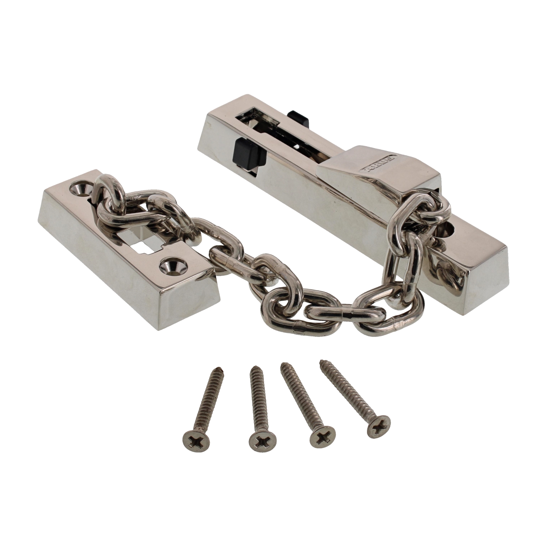 ABUS Türkette SK66 Türsicherungskette vernickelt, Maschine, Schraube, Drinnen, Zimmer, Duscharmatur