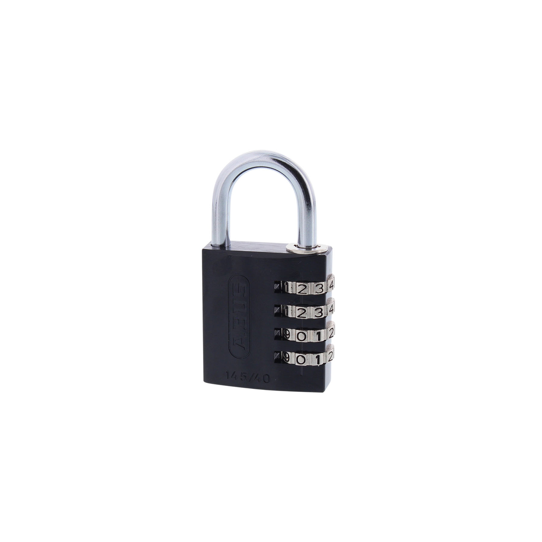 ABUS Zahlenschloss 145/40 schwarz Lock-Tag, Sperren