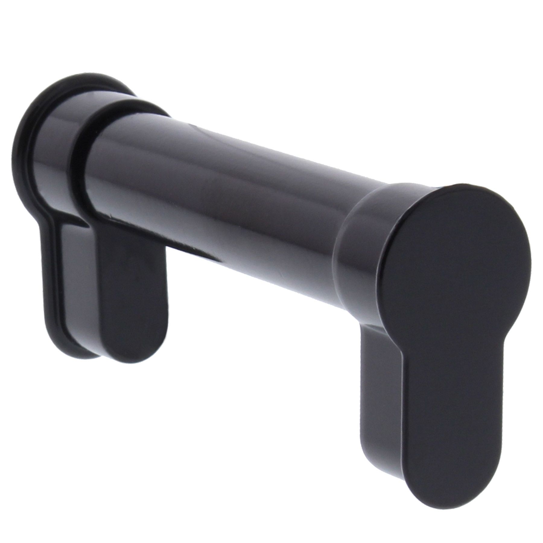 EASYBLIND Blindzylinder TS 77-132 mm universell verstellbar Schwarz, Griff, Sinken, Waschbeckenhahn, Rauchrohr