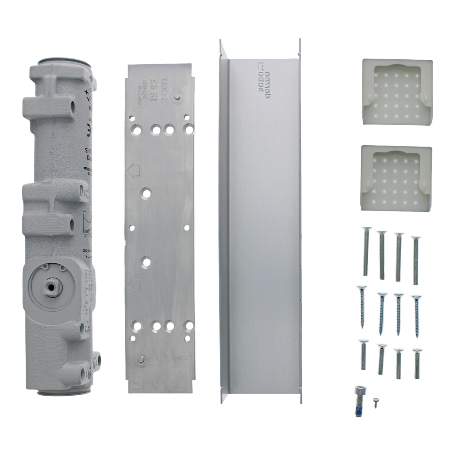 Dormakaba TS 93 2-5 B Türschließer ohne Gleitschiene ÖD/SV silber