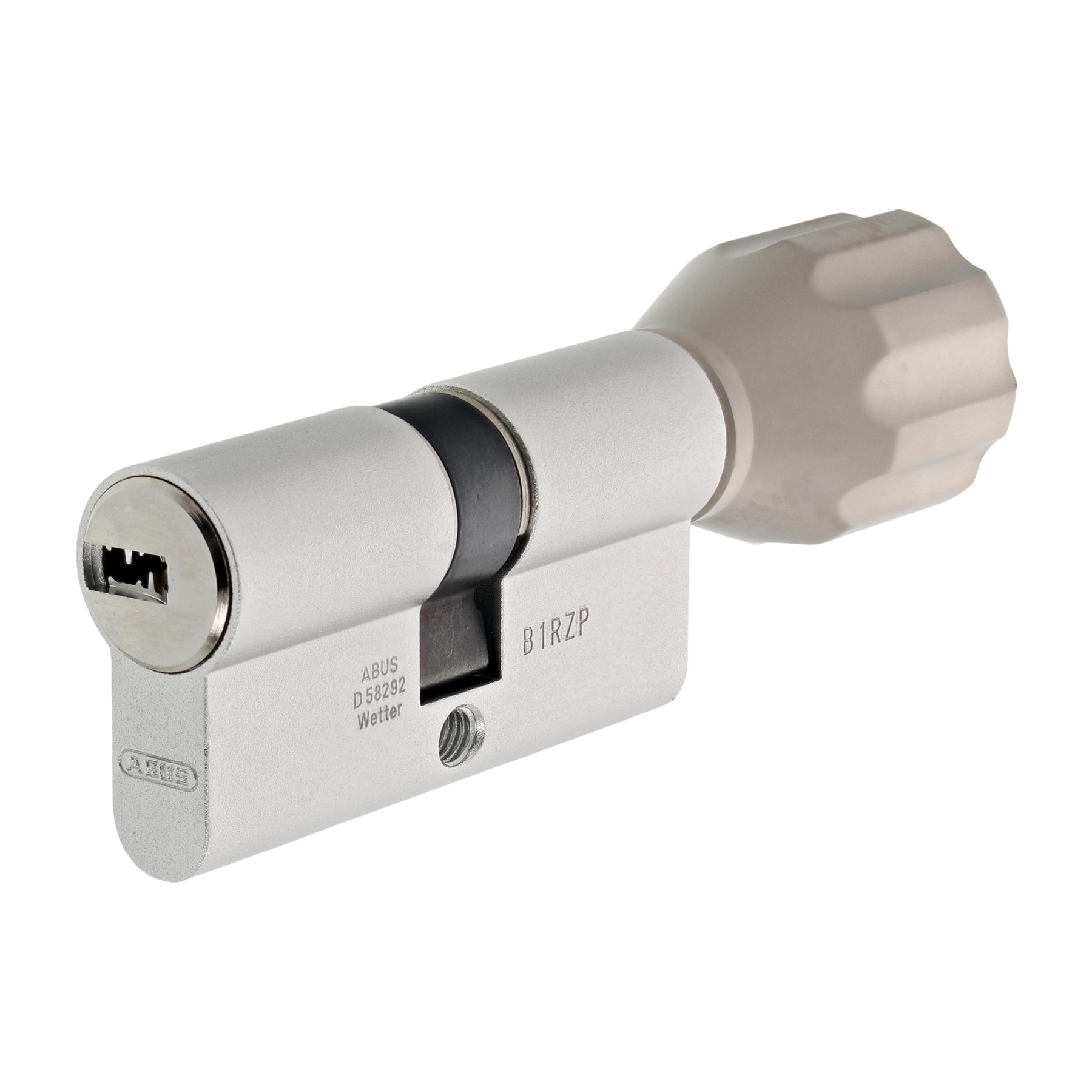 ToniTec® Knaufzylinder TEC440 by ABUS indiv. gleichschließend Größe 55/45K mm inkl. ToniTec® CodeCard und Stulpschraube