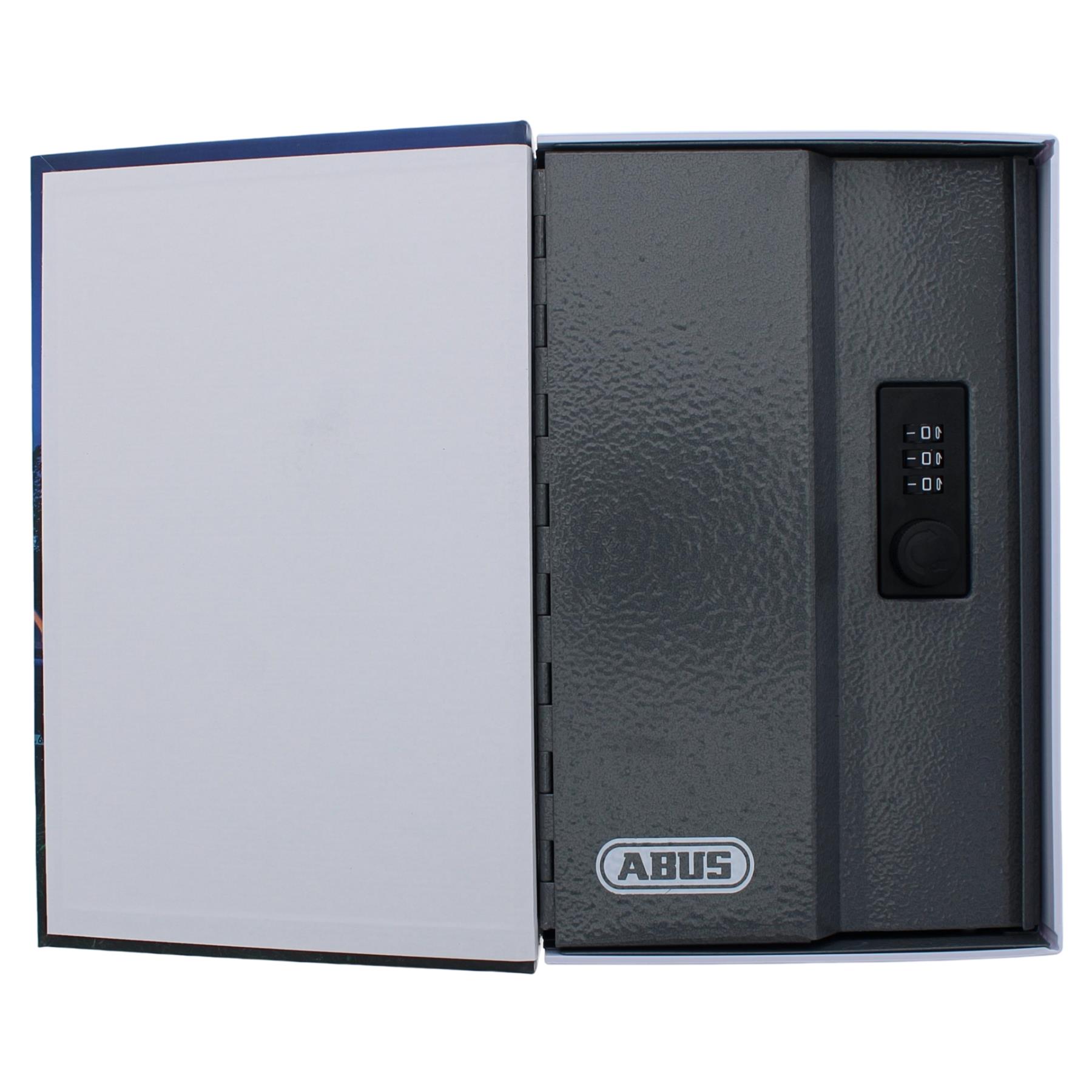 ABUS Book Safe Buchtresor Hardcover Buch mit Zahlenkombination, Elektrisches Gerät, Schalter