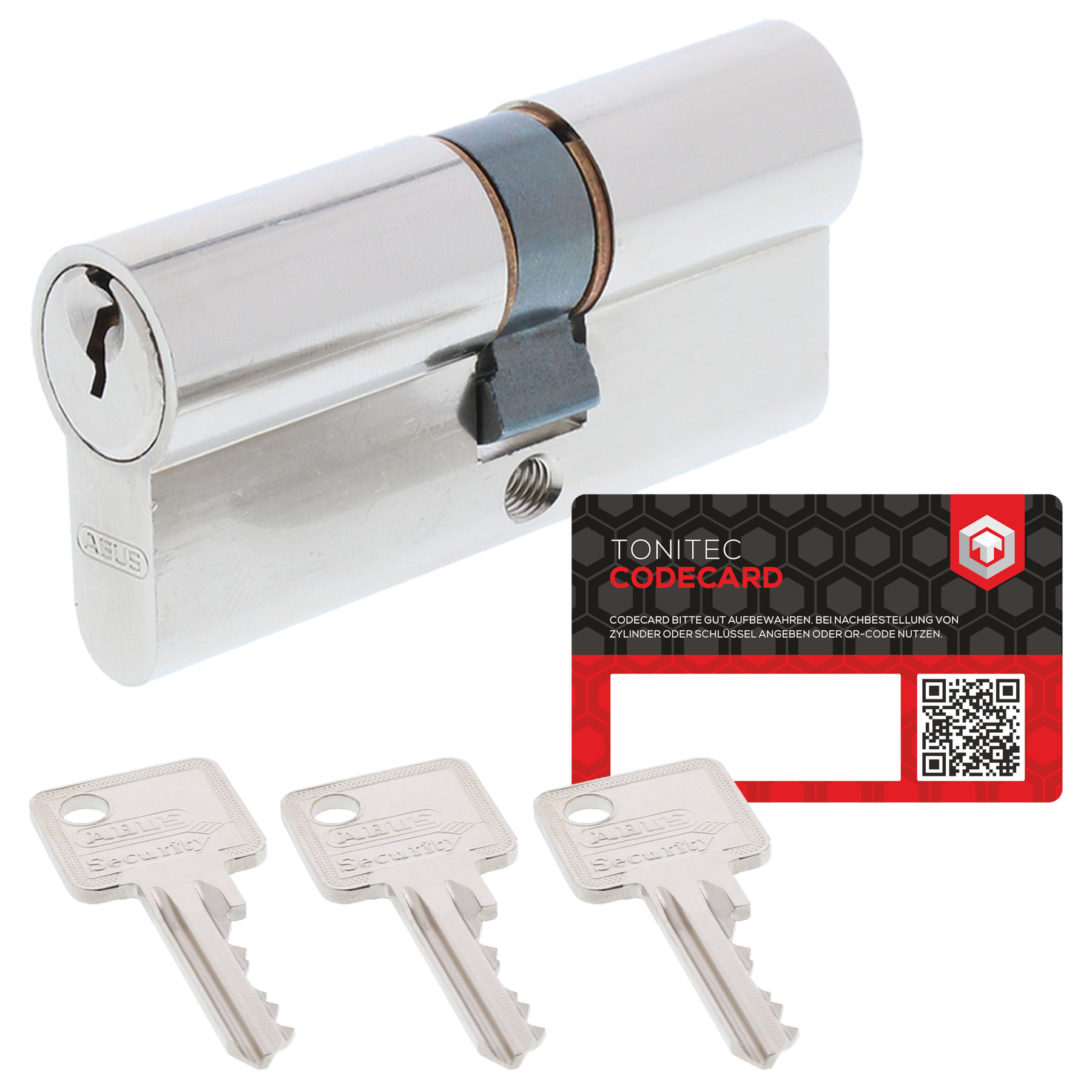 ABUS KurzZylinder C60 C51 C50 C42 21/21 25/25 21/26 27/33 inkl. ToniTec® CodeCard 27/33 mm, QR Kode, Postfach, QR Kode, Postfach, QR Kode, Postfach, QR Kode, Postfach, QR Kode, Postfach