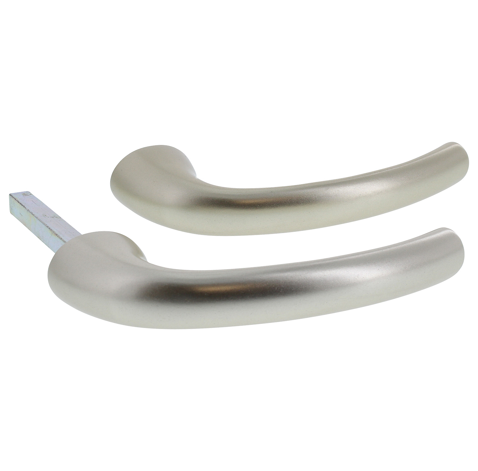 HOPPE Garnitur Rosette Tokyo 1710/42K/42KVS Vierkant 8 mm F2 neusilber eloxiert 2805574, Griff