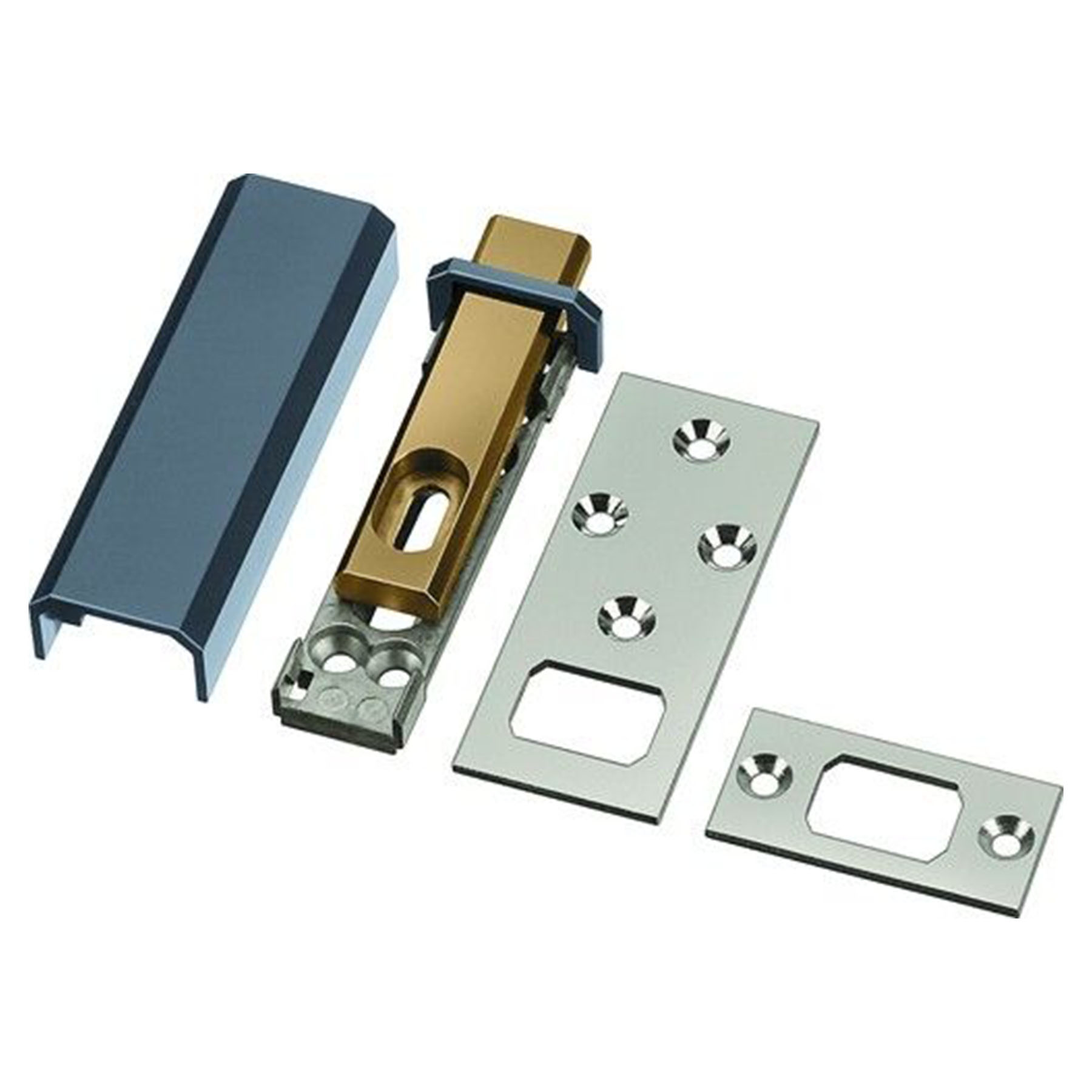 Ikon Riegel für Mehrfachverriegelung Senkrecht aufliegend 1080 Silbergrau (RAL7001)